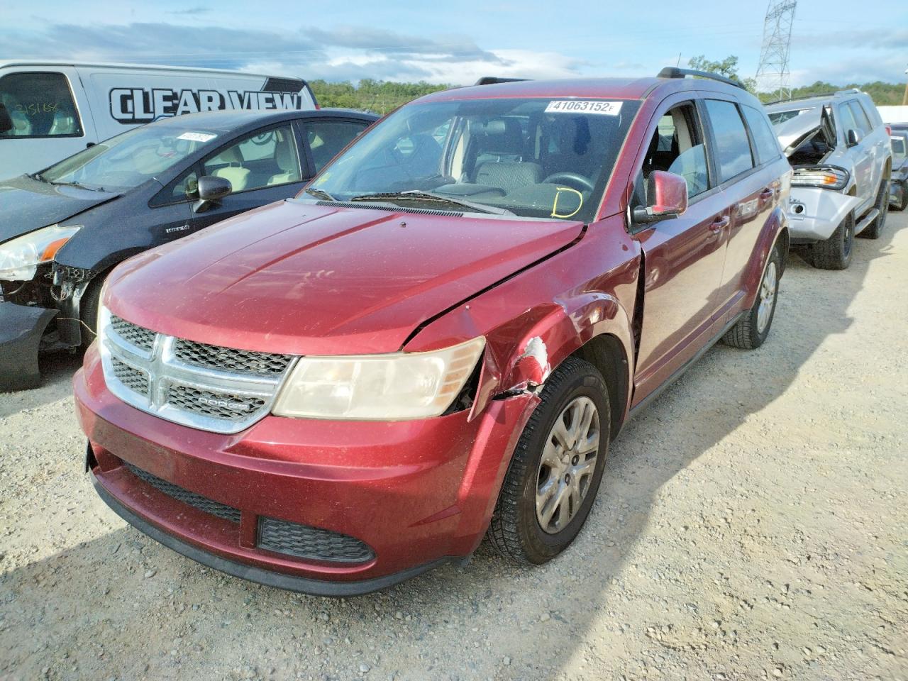 Photo 2 from auction – 2011 DODGE JOURNEY MA with VIN 3D4PG1FG4BT521168