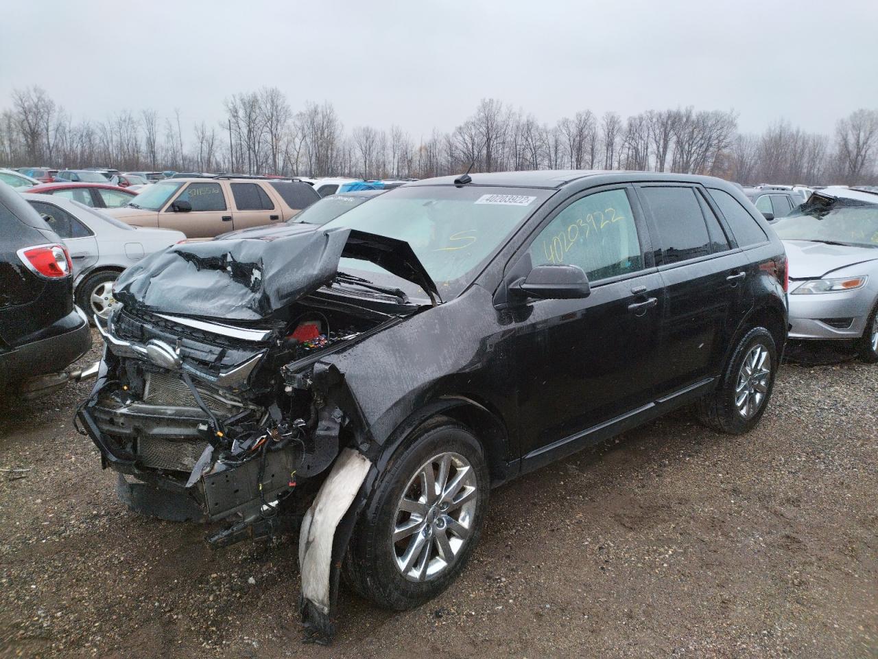 Photo 2 from auction – 2013 FORD EDGE SEL with VIN 2FMDK4JC8DBC95960