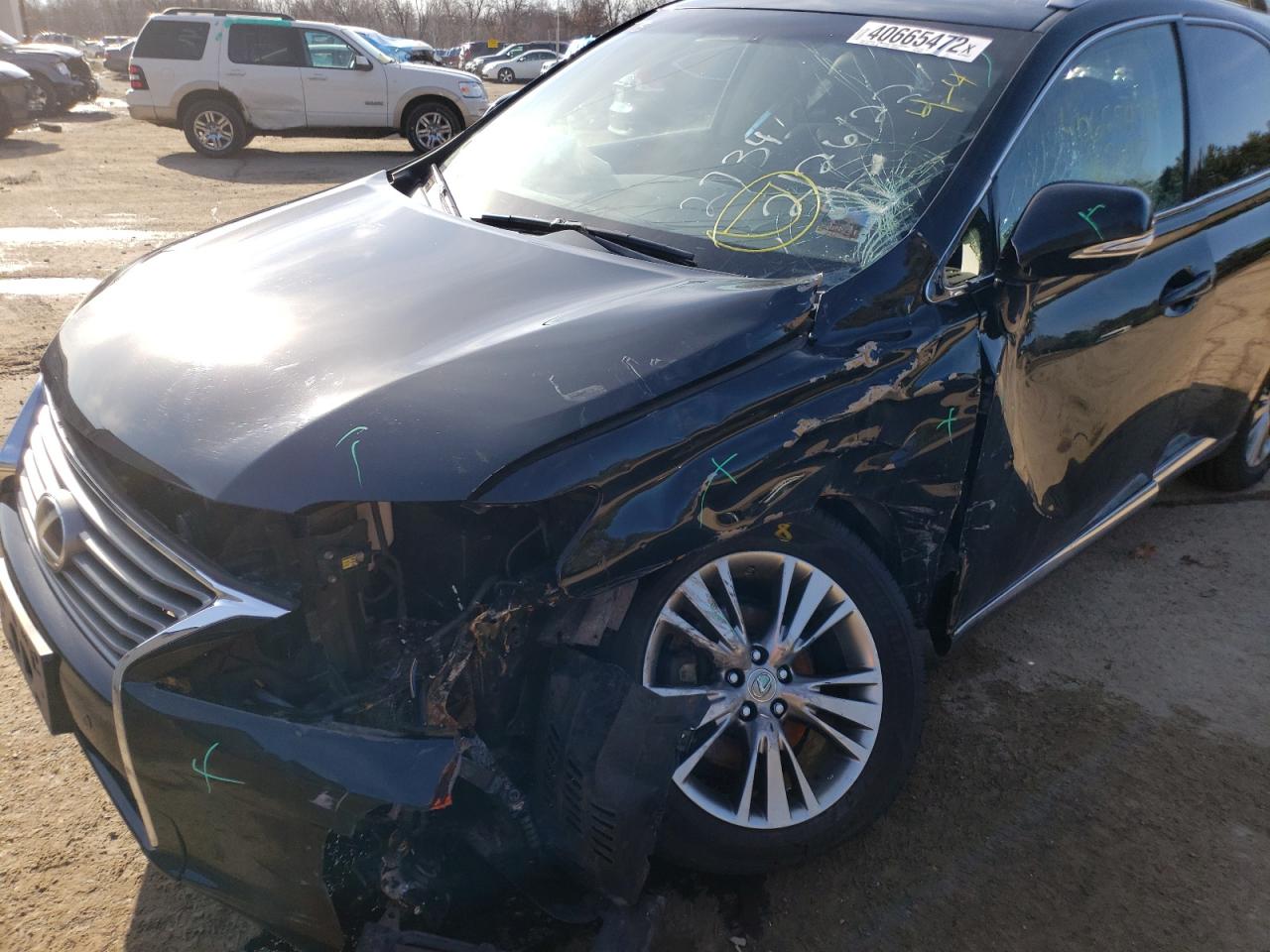 Photo 9 from auction – 2014 LEXUS RX 350 BAS with VIN JTJBK1BA4E2040511
