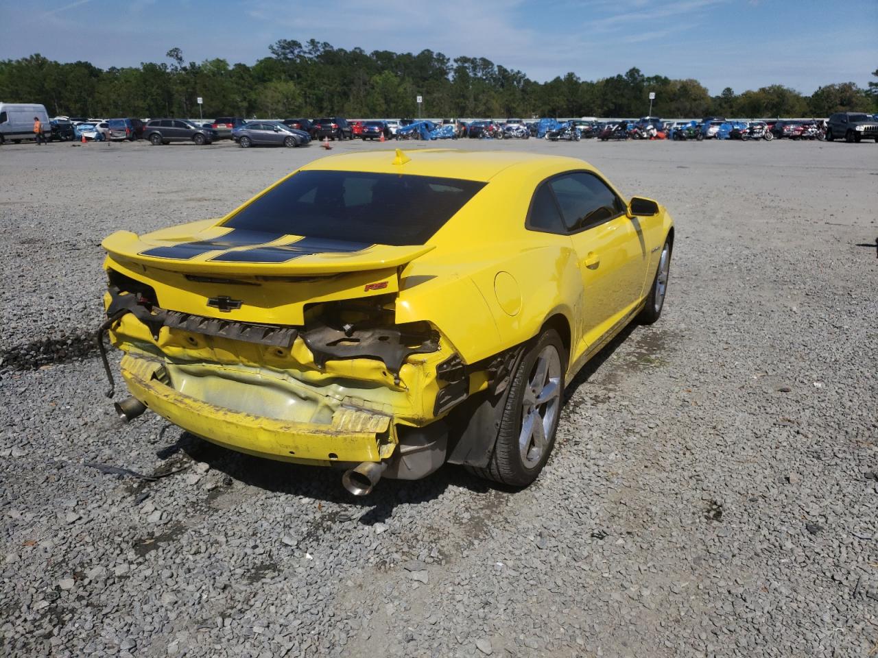 Photo 4 from auction – 2015 CHEVROLET CAMARO LT with VIN 2G1FD1E32F9217175