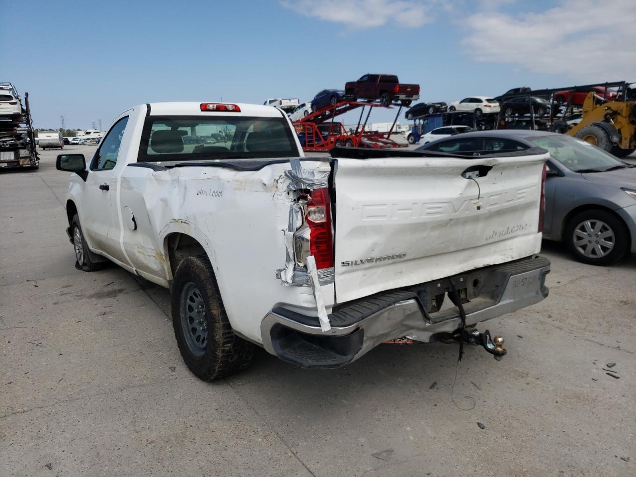 Photo 3 from auction – 2021 CHEVROLET SILVERADO with VIN 3GCNWAEF5MG355612