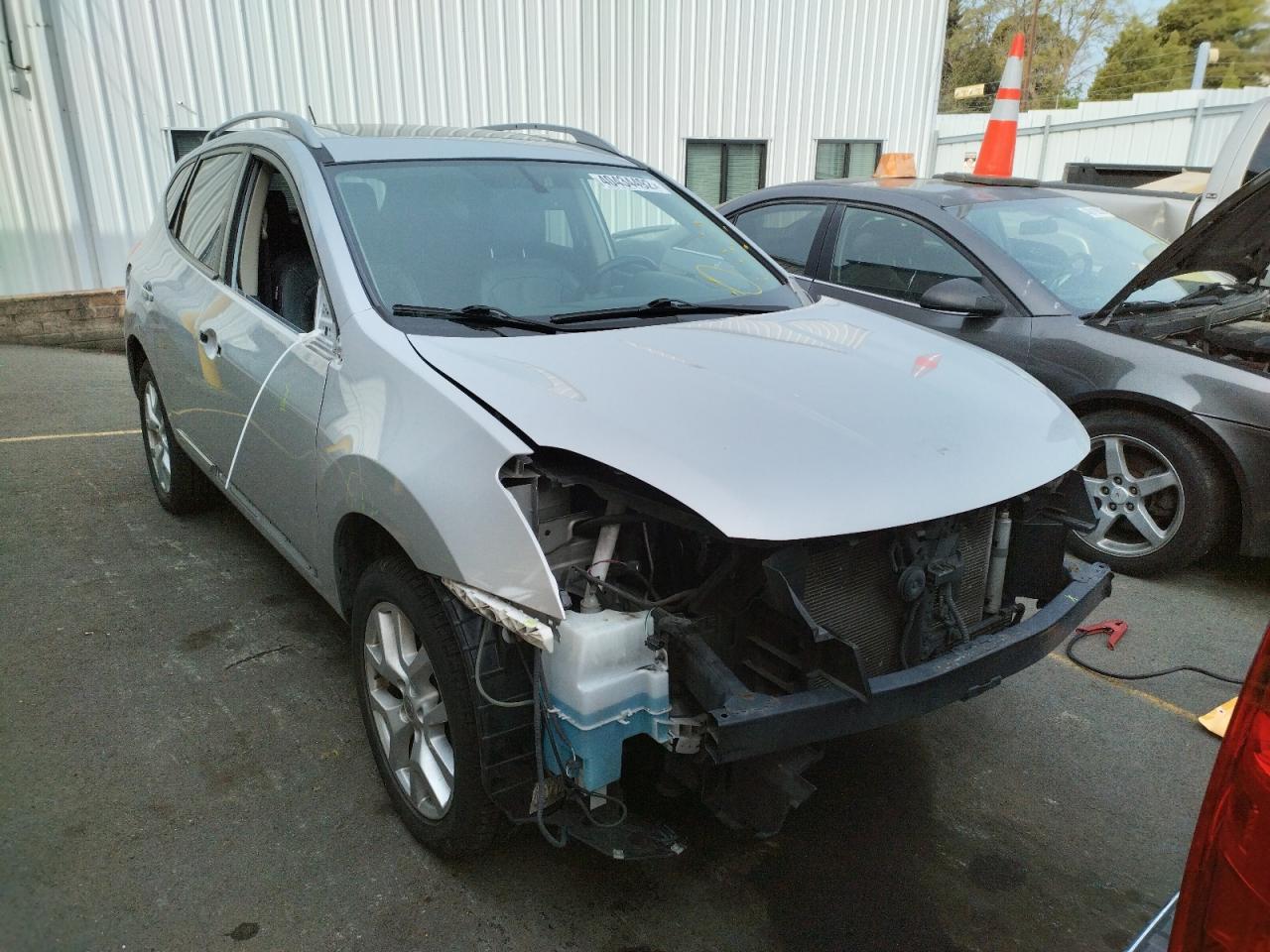 NISSAN ROGUE S 2012 with VIN JN8AS5MT0CW291458 - Photo from auction