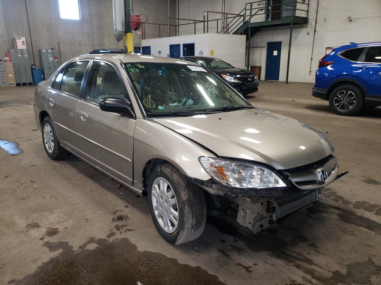 Photo 1 from auction – 2005 HONDA CIVIC LX with VIN 2HGES166X5H590052