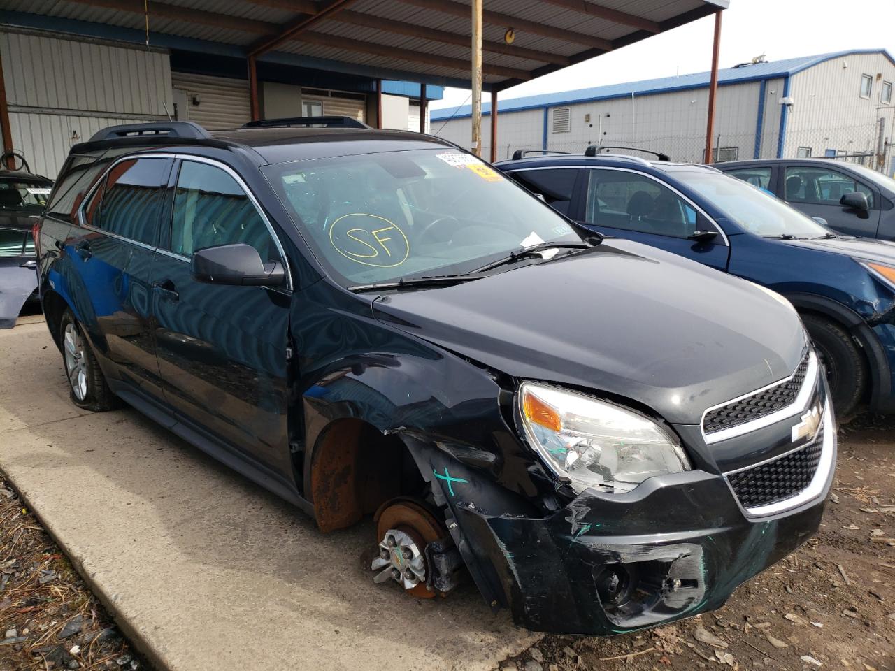 CHEVROLET EQUINOX LT 2015 with VIN 2GNALBEK1F6404580 - Photo from auction