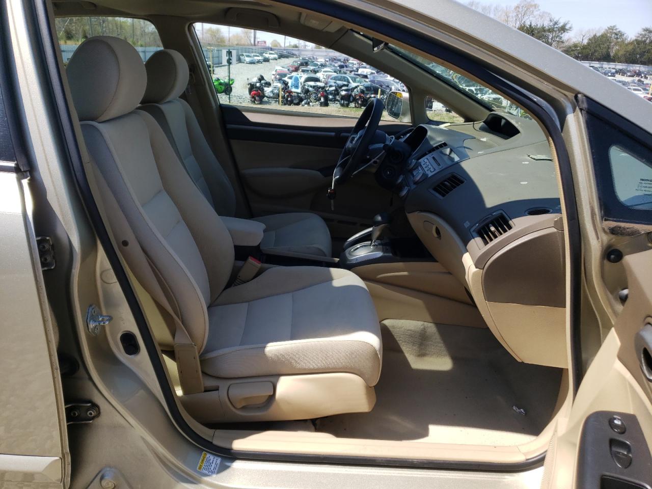Photo 5 from auction – 2008 HONDA CIVIC EX with VIN 1HGFA16808L036776