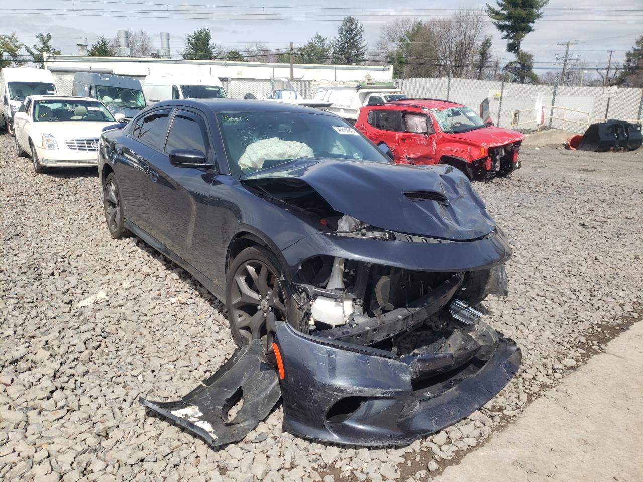 DODGE CHARGER GT 2019 with VIN 2C3CDXHGXKH584583 - Photo from auction