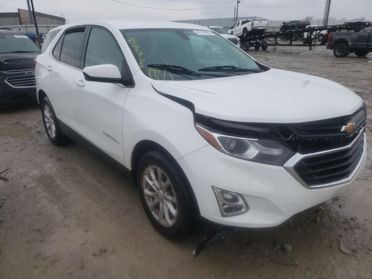 CHEVROLET EQUINOX LT 2018 with VIN 3GNAXJEV6JS625112 - Photo from auction