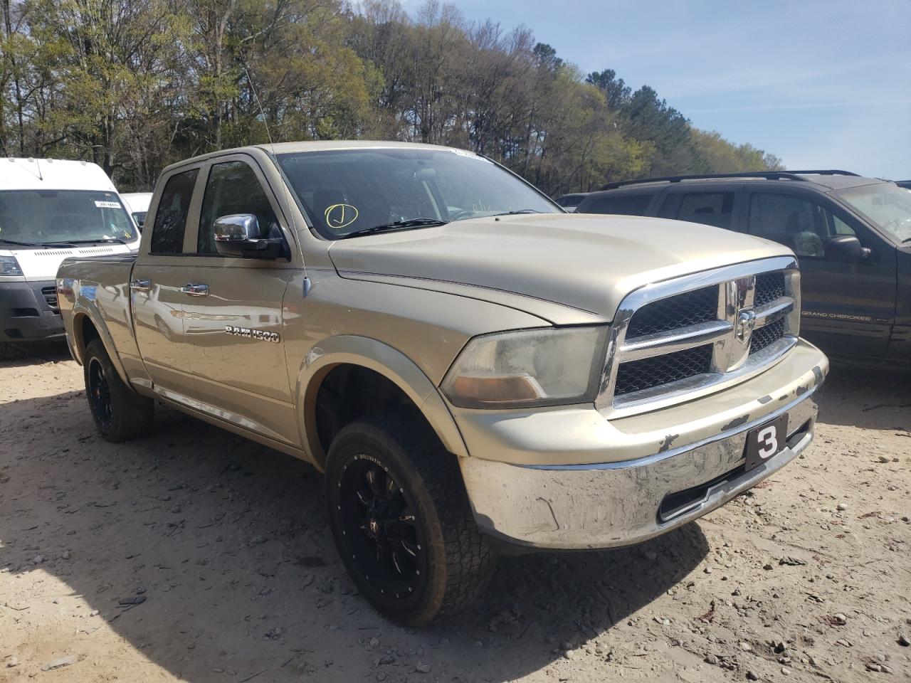 DODGE RAM 1500 2011 with VIN 1D7RV1GP4BS531247 - Photo from auction