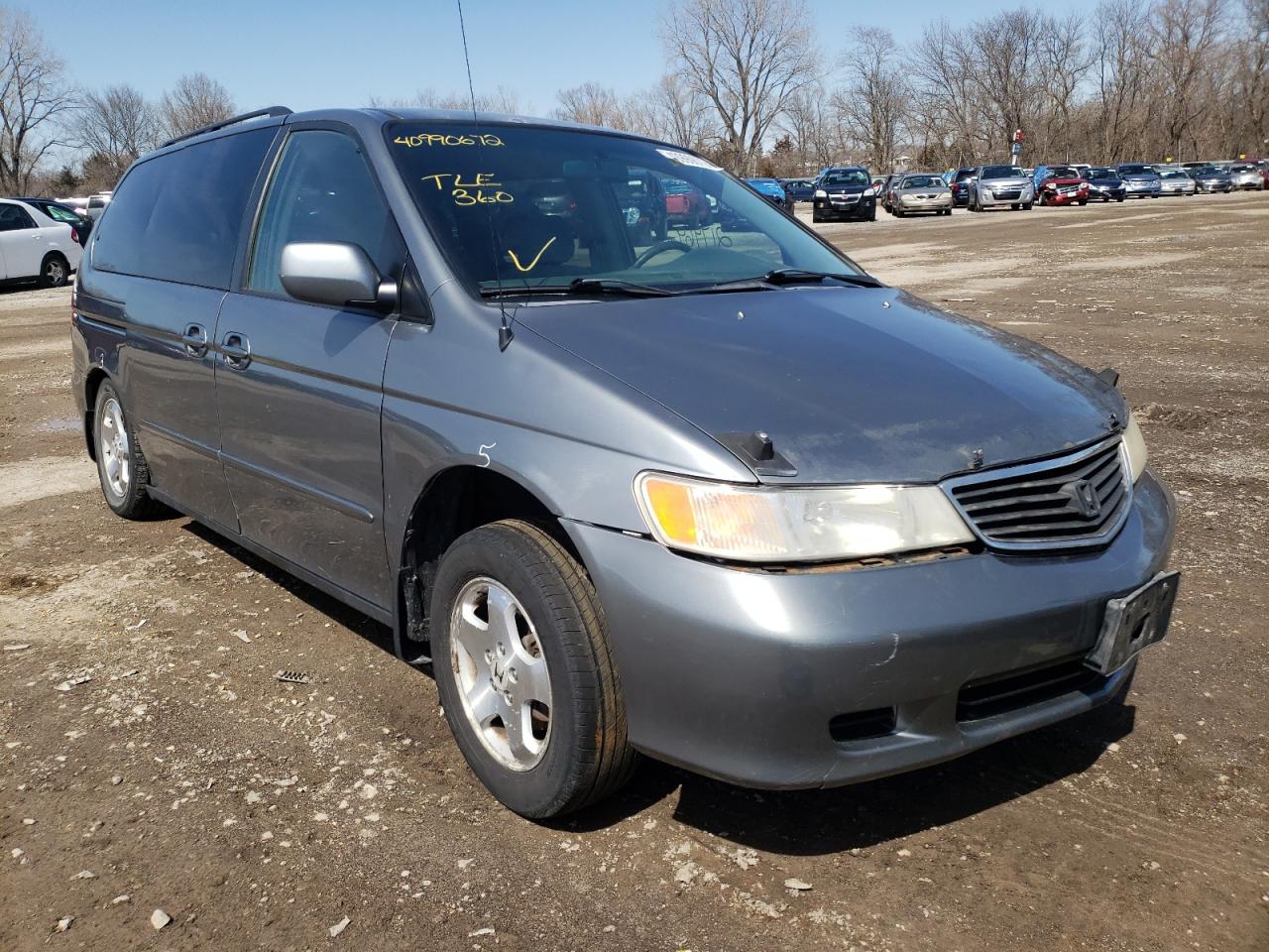 HONDA ODYSSEY 2000 with VIN 2HKRL1867YH508364 - Photo from auction