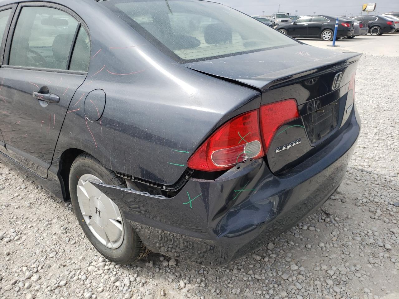 Photo 9 from auction – 2008 HONDA CIVIC HYBR with VIN JHMFA36298S006251