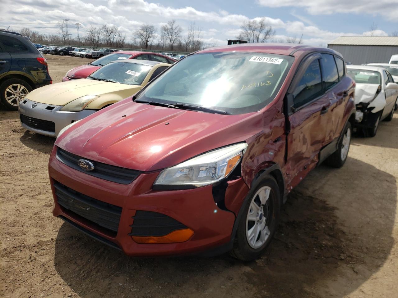 Photo 2 from auction – 2014 FORD ESCAPE S with VIN 1FMCU0F70EUA59163