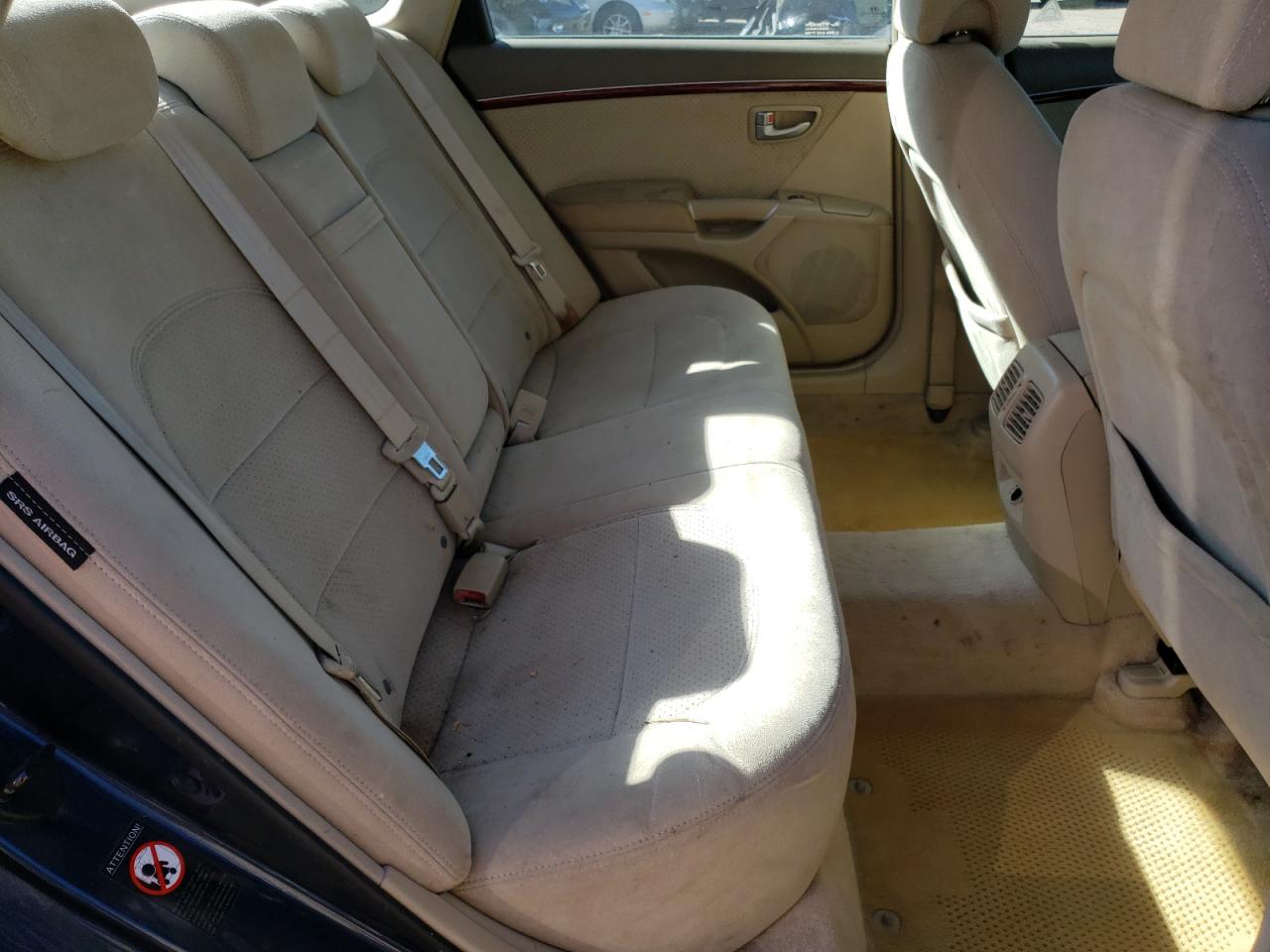 Photo 6 from auction – 2006 HYUNDAI AZERA SE with VIN KMHFC46F56A073013