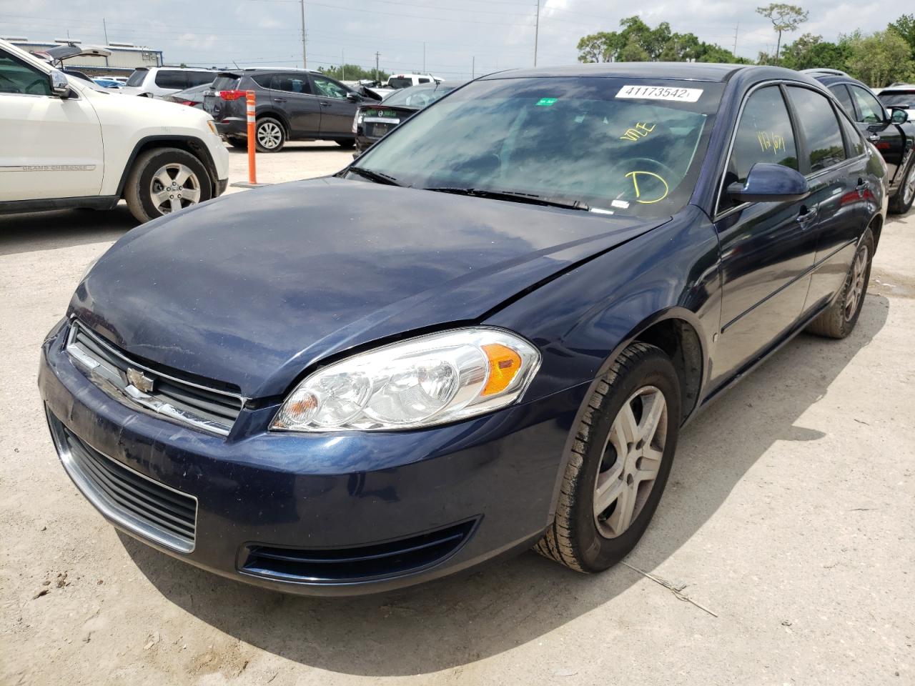 Photo 2 from auction – 2007 CHEVROLET IMPALA LS with VIN 2G1WB55K579338451
