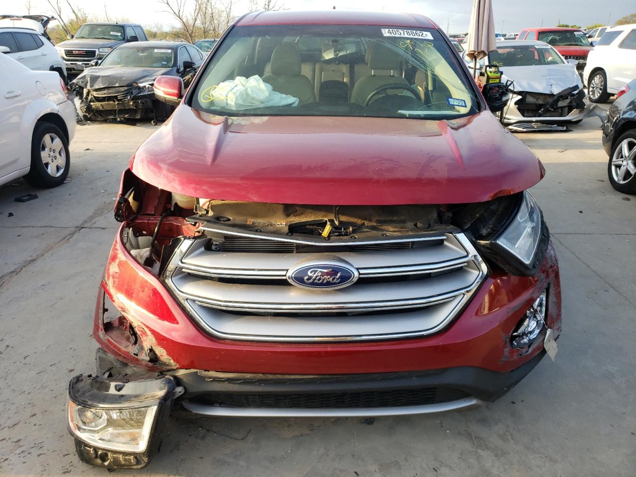 Photo 9 from auction – 2018 FORD EDGE SEL with VIN 2FMPK3J94JBB47991