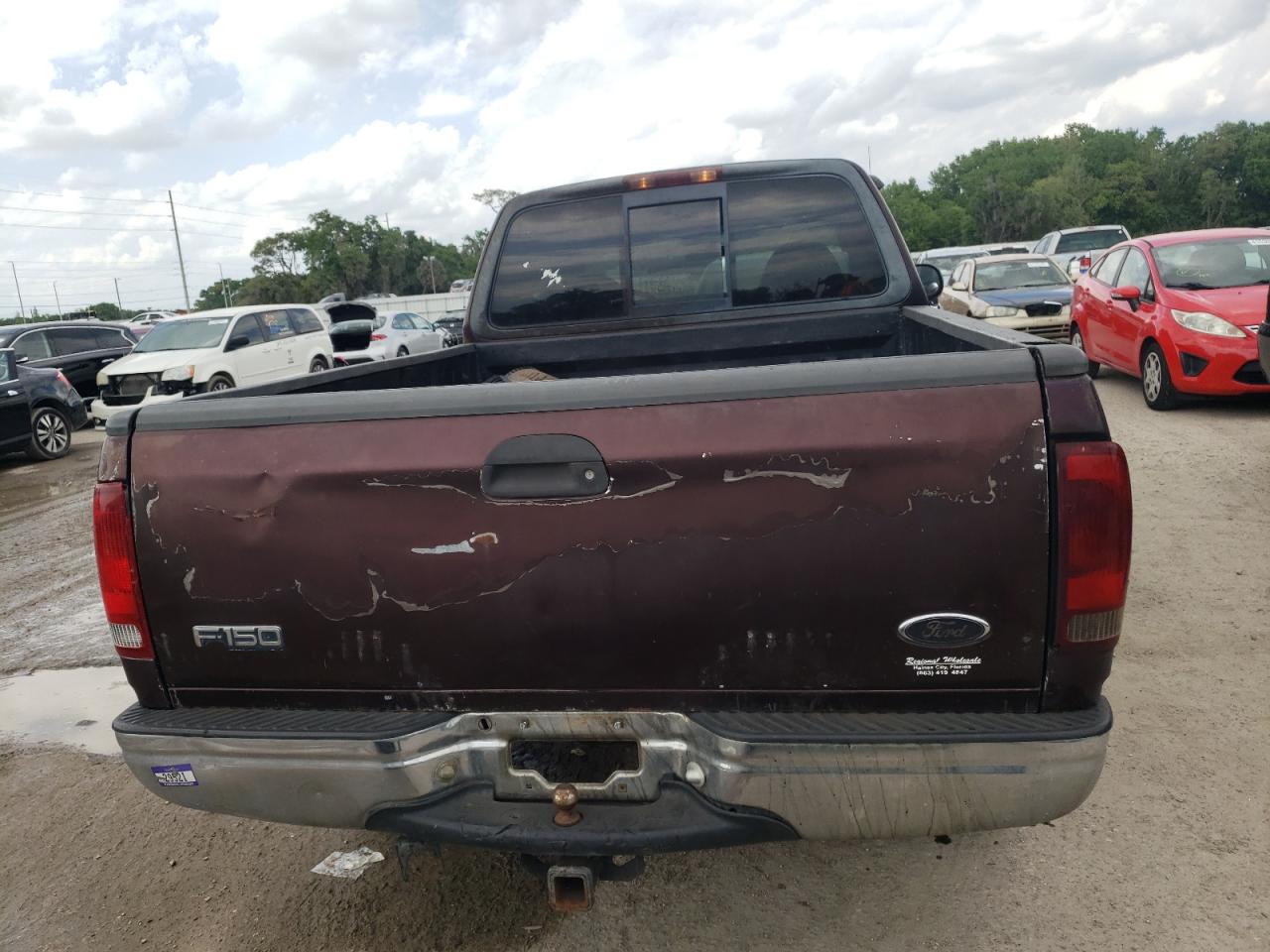 Photo 9 from auction – 2000 FORD F150 with VIN 1FTRX18L8YNB00451