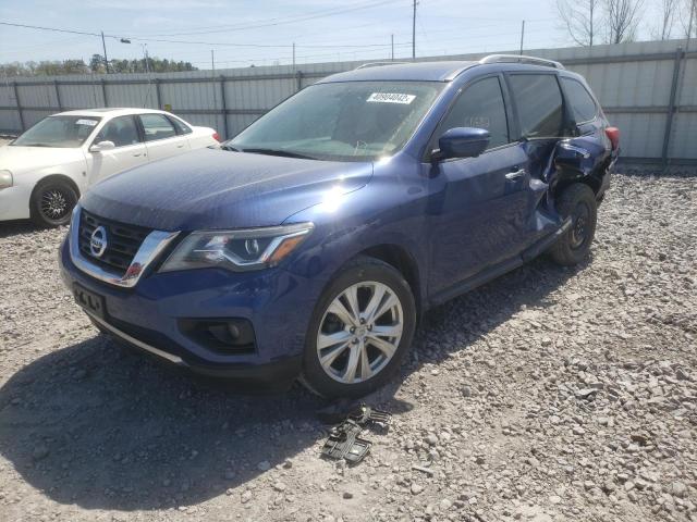 Photo 2 from auction – 2018 NISSAN PATHFINDER with VIN 5N1DR2MN1JC637239