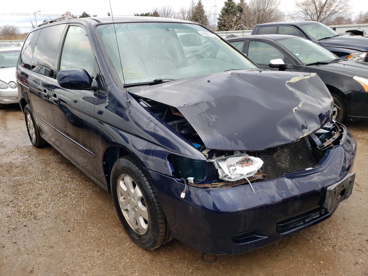 Photo 1 from auction – 2003 HONDA ODYSSEY EX with VIN 5FNRL18603B127740