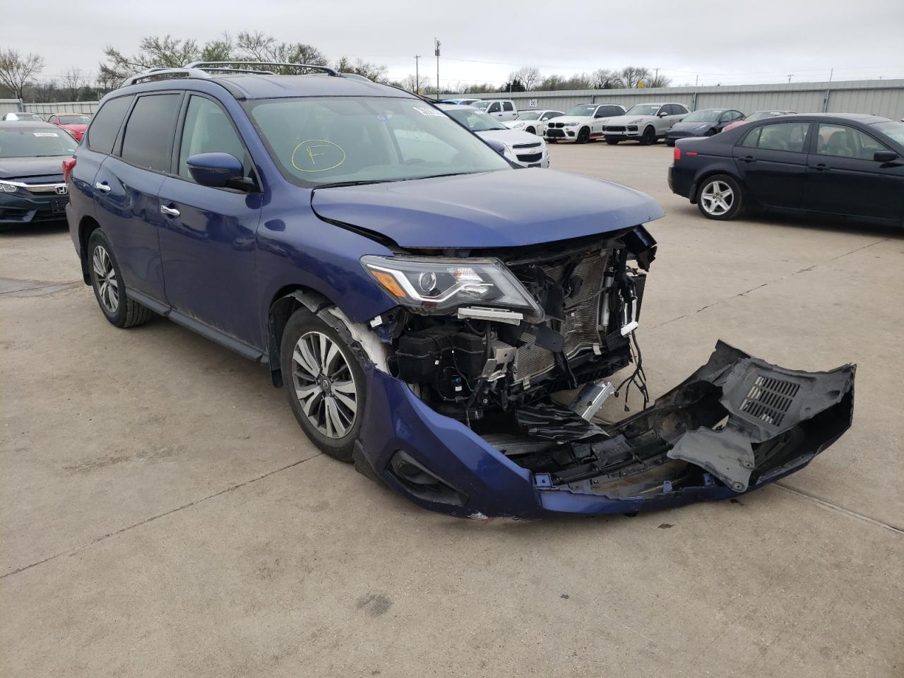 Photo 1 from auction – 2019 NISSAN PATHFINDER with VIN 5N1DR2MNXKC608176