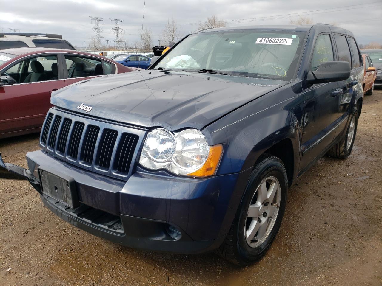 Photo 2 from auction – 2008 JEEP GRAND CHER with VIN 1J8GR48K18C222275