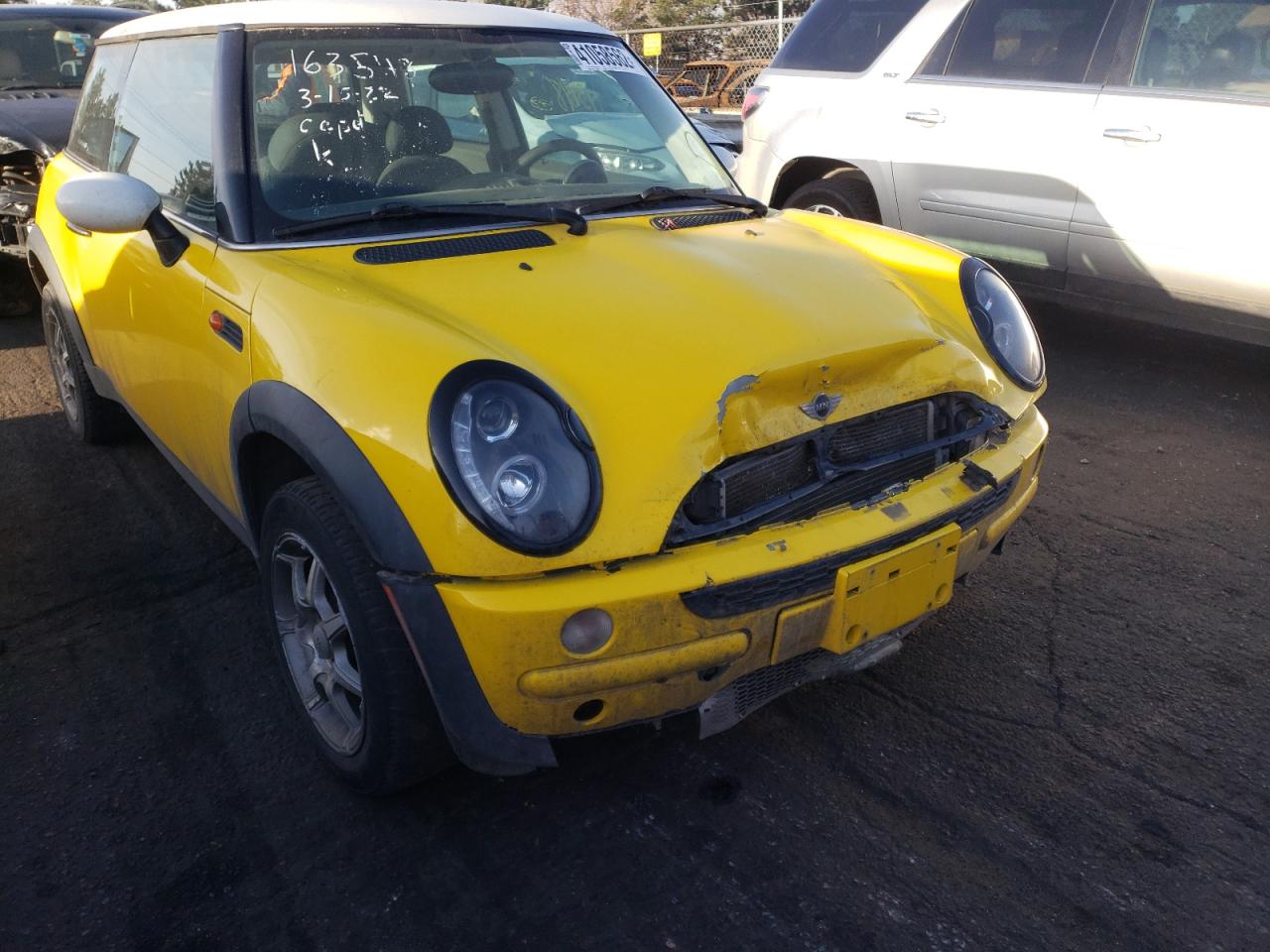 Photo 9 from auction – 2003 MINI COOPER with VIN WMWRC33413TC48355