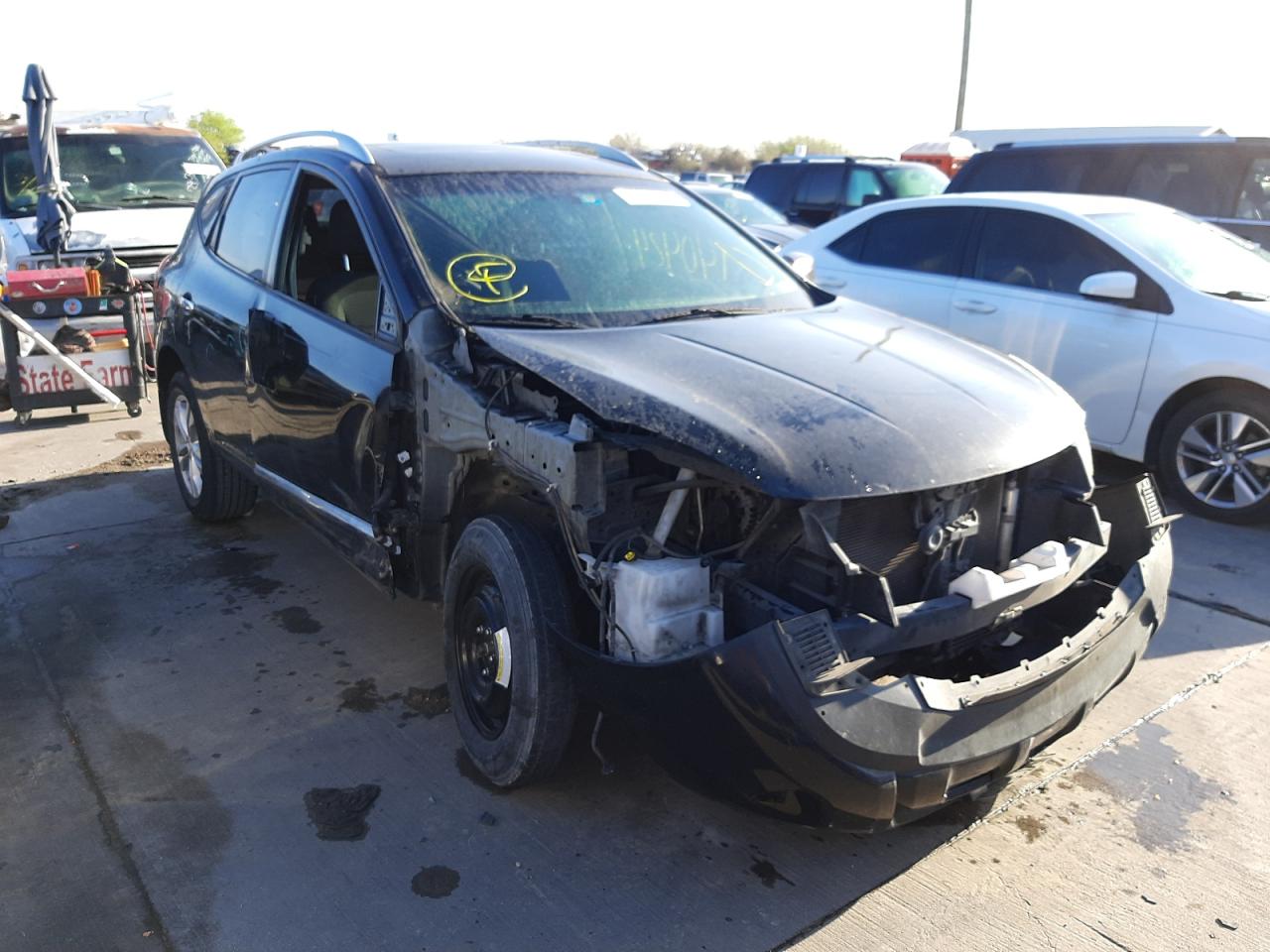 NISSAN ROGUE S 2012 with VIN JN8AS5MT6CW613200 - Photo from auction