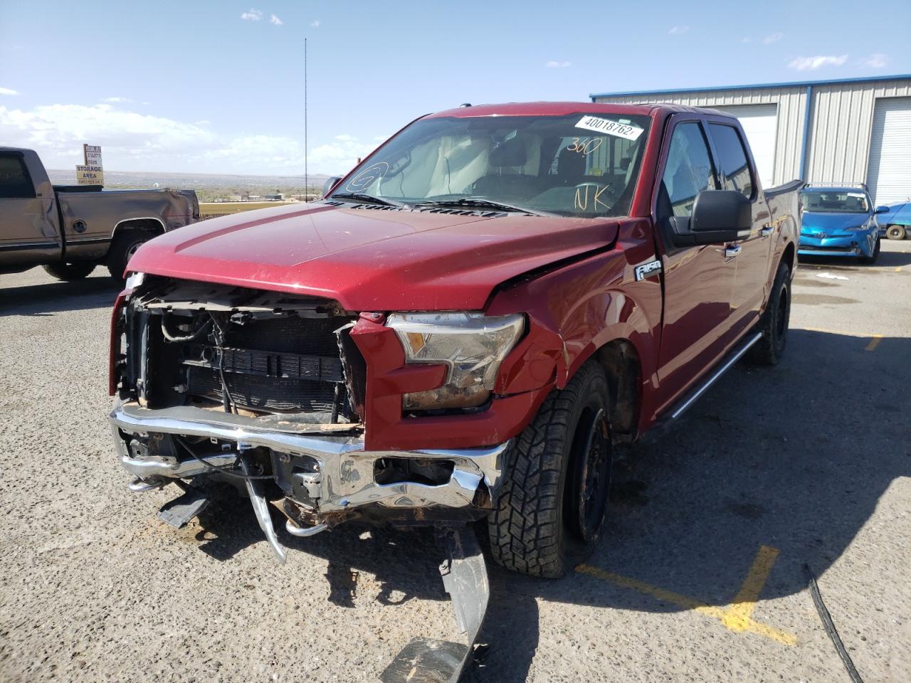 Photo 9 from auction – 2015 FORD F150 SUPER with VIN 1FTEW1EF7FKE88593