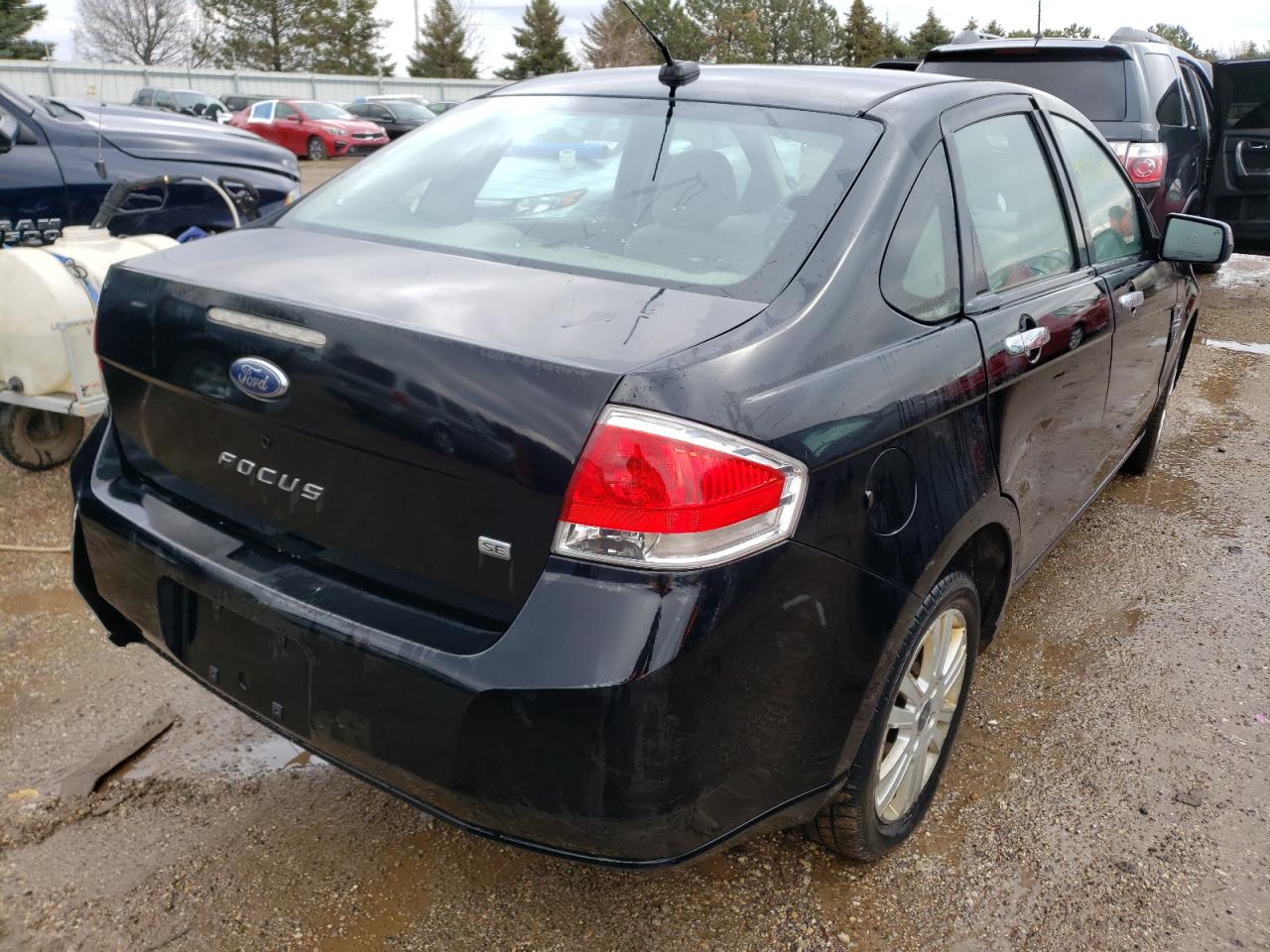 Photo 4 from auction – 2008 FORD FOCUS SE with VIN 1FAHP35N18W163646