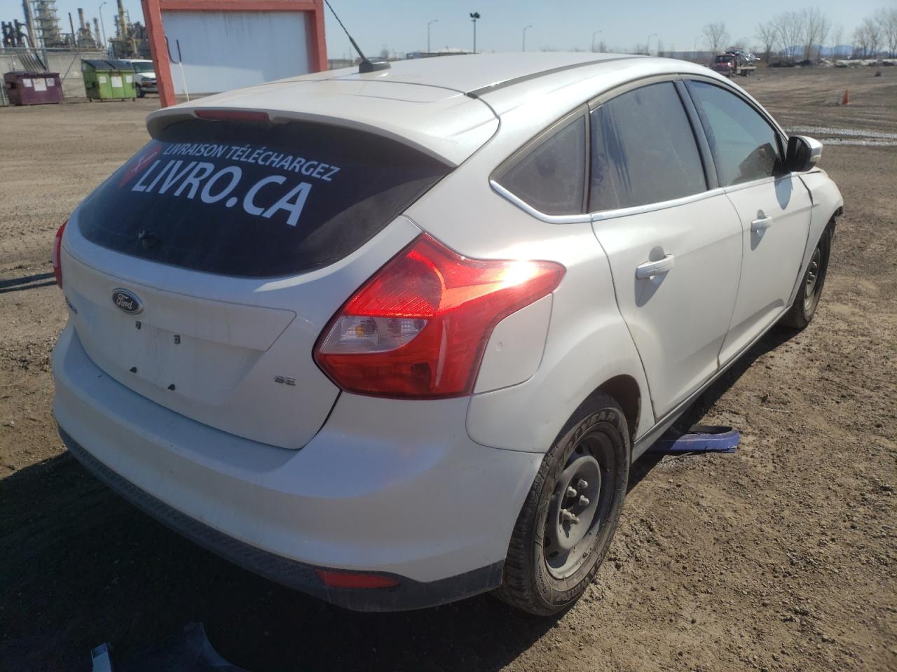 Photo 4 from auction – 2012 FORD FOCUS SEL with VIN 1FAHP3M27CL228467
