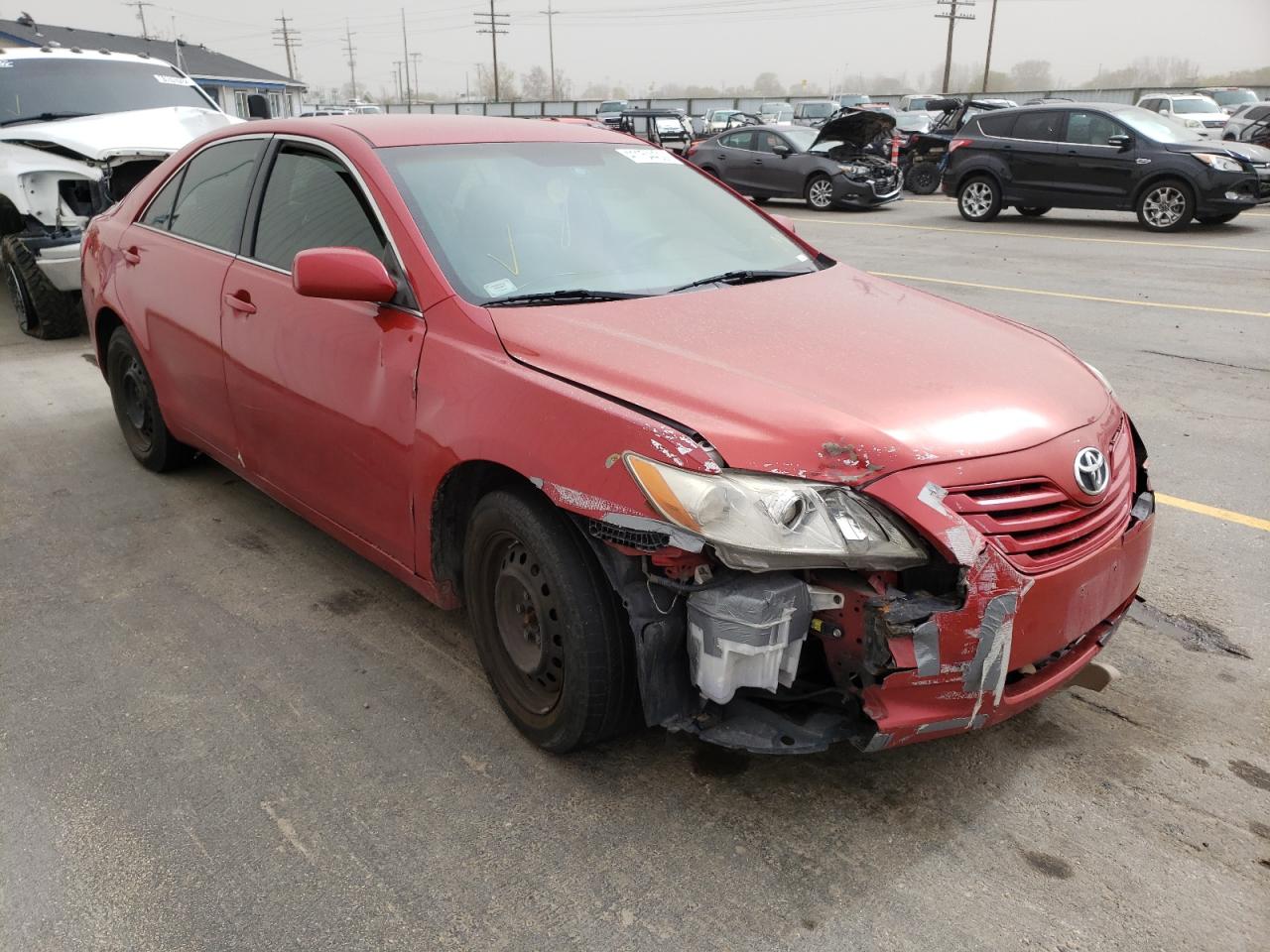 TOYOTA CAMRY CE 2007 with VIN 4T1BE46K87U038763 - Photo from auction