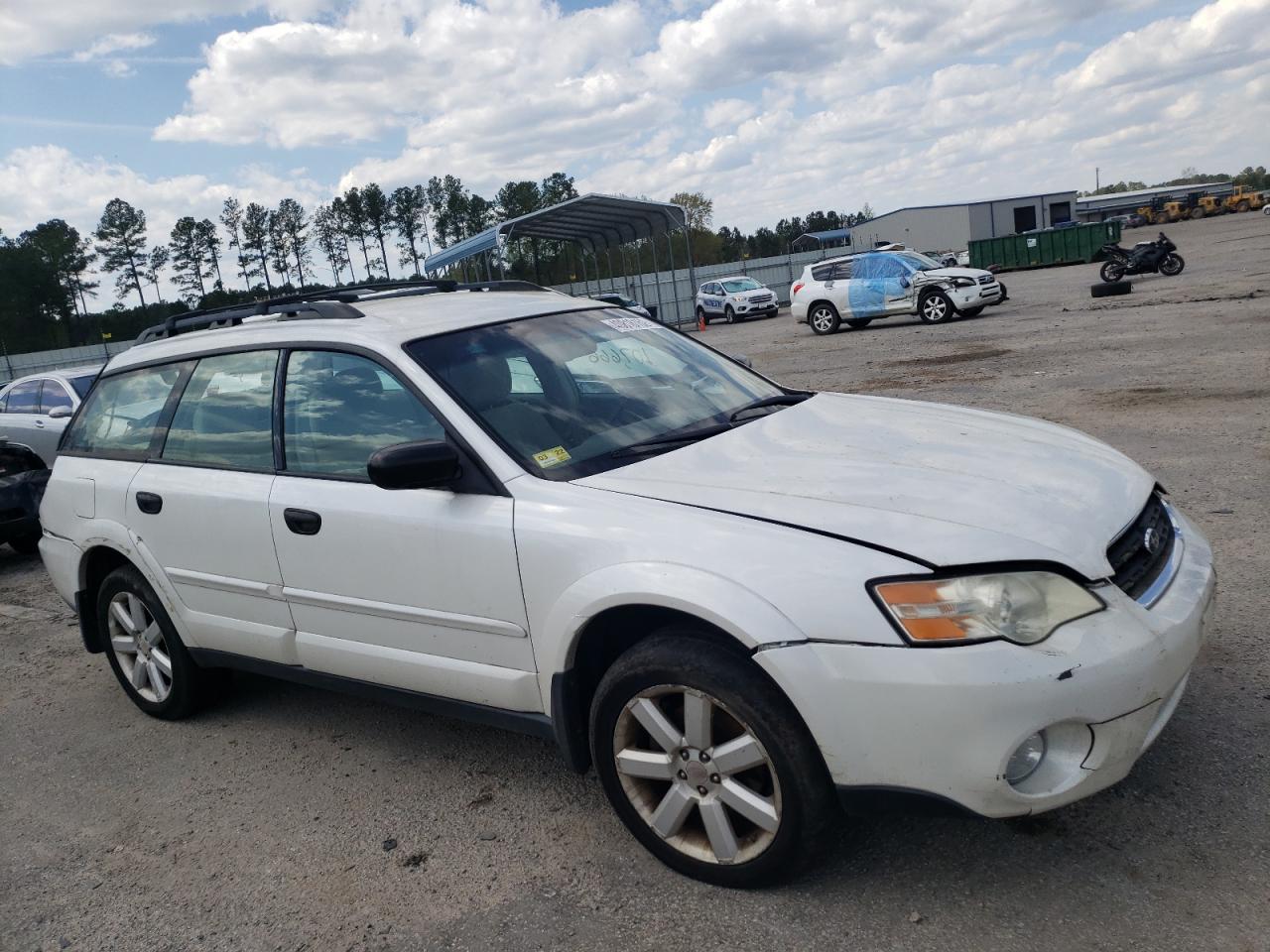 SUBARU LEGACY OUT 2007 with VIN 4S4BP61C077340309 - Photo from auction