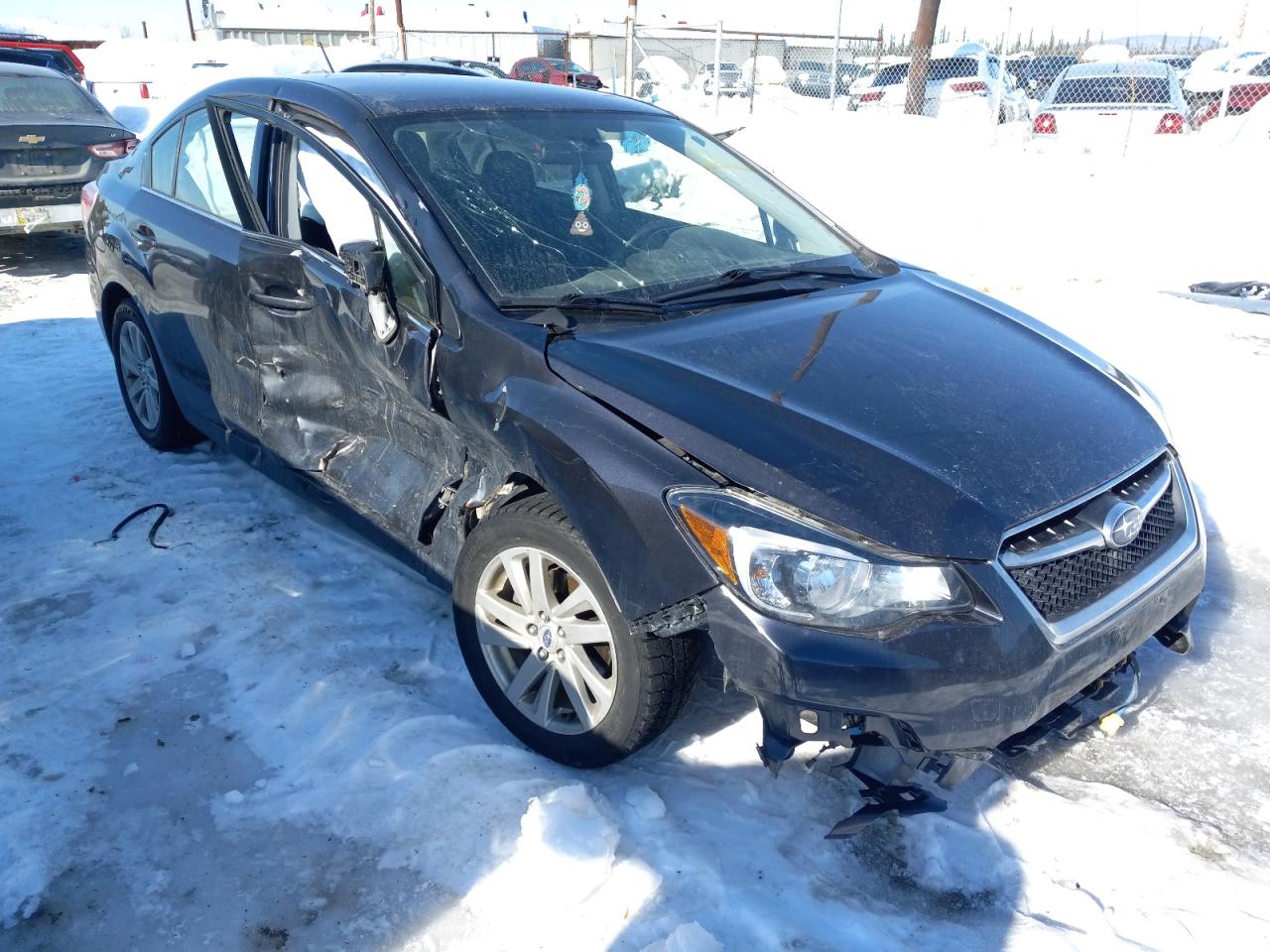 SUBARU IMPREZA PR 2015 with VIN JF1GJAC61FH014457 - Photo from auction