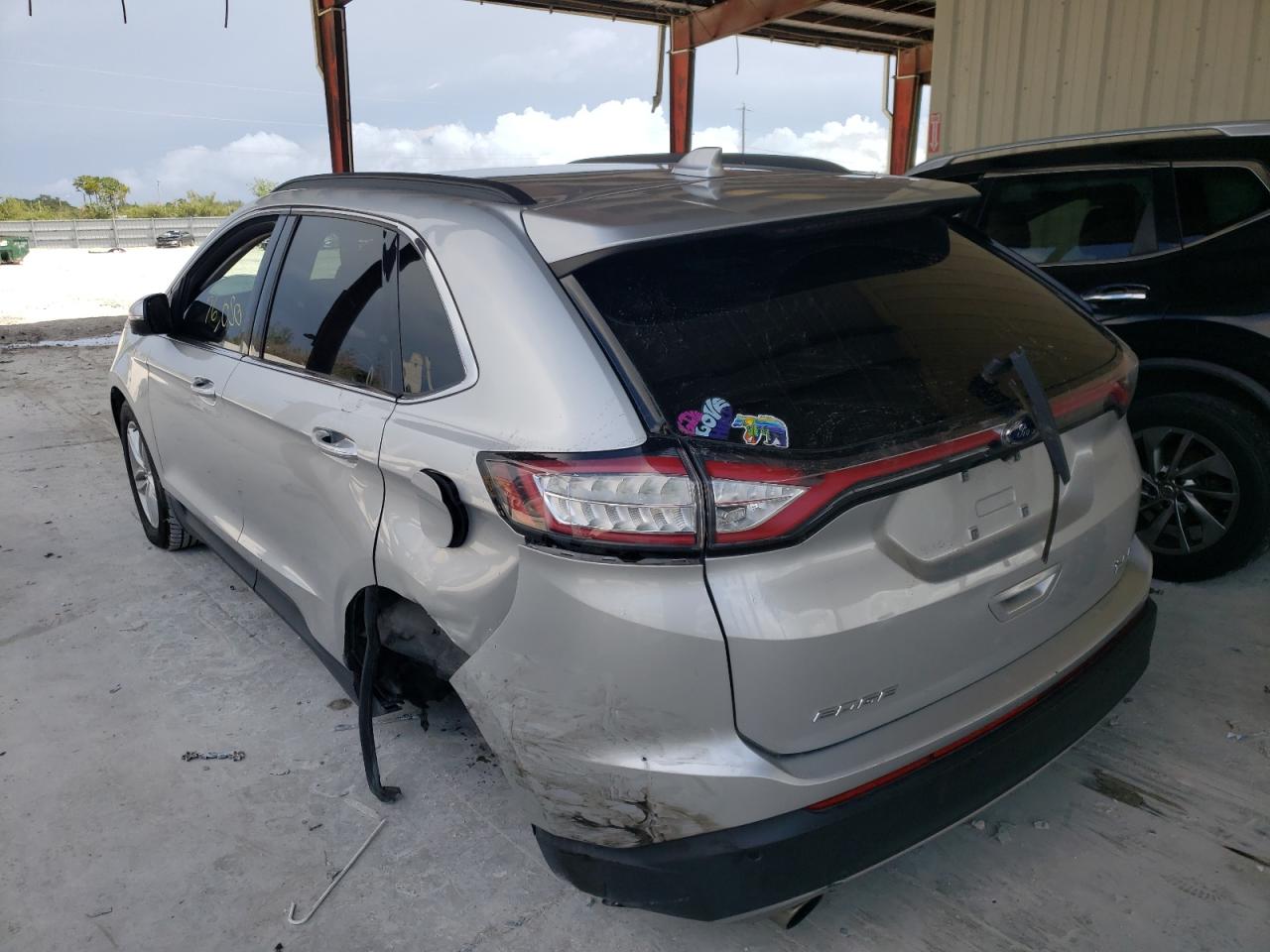 Photo 3 from auction – 2016 FORD EDGE SEL with VIN 2FMPK3J93GBC63188