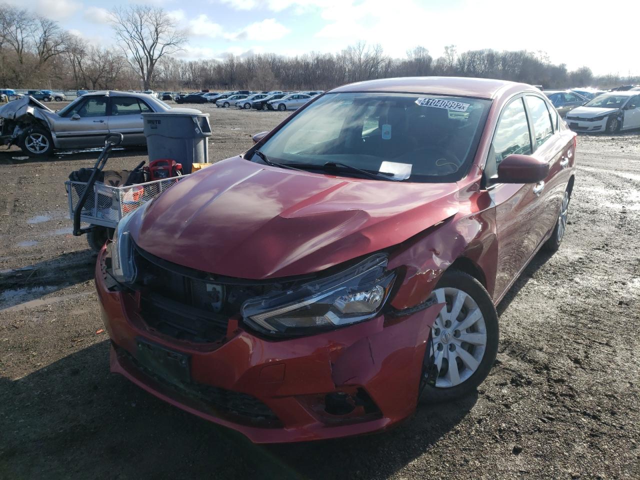 Photo 15 from auction – 2016 NISSAN SENTRA S with VIN 3N1AB7AP2GL658986