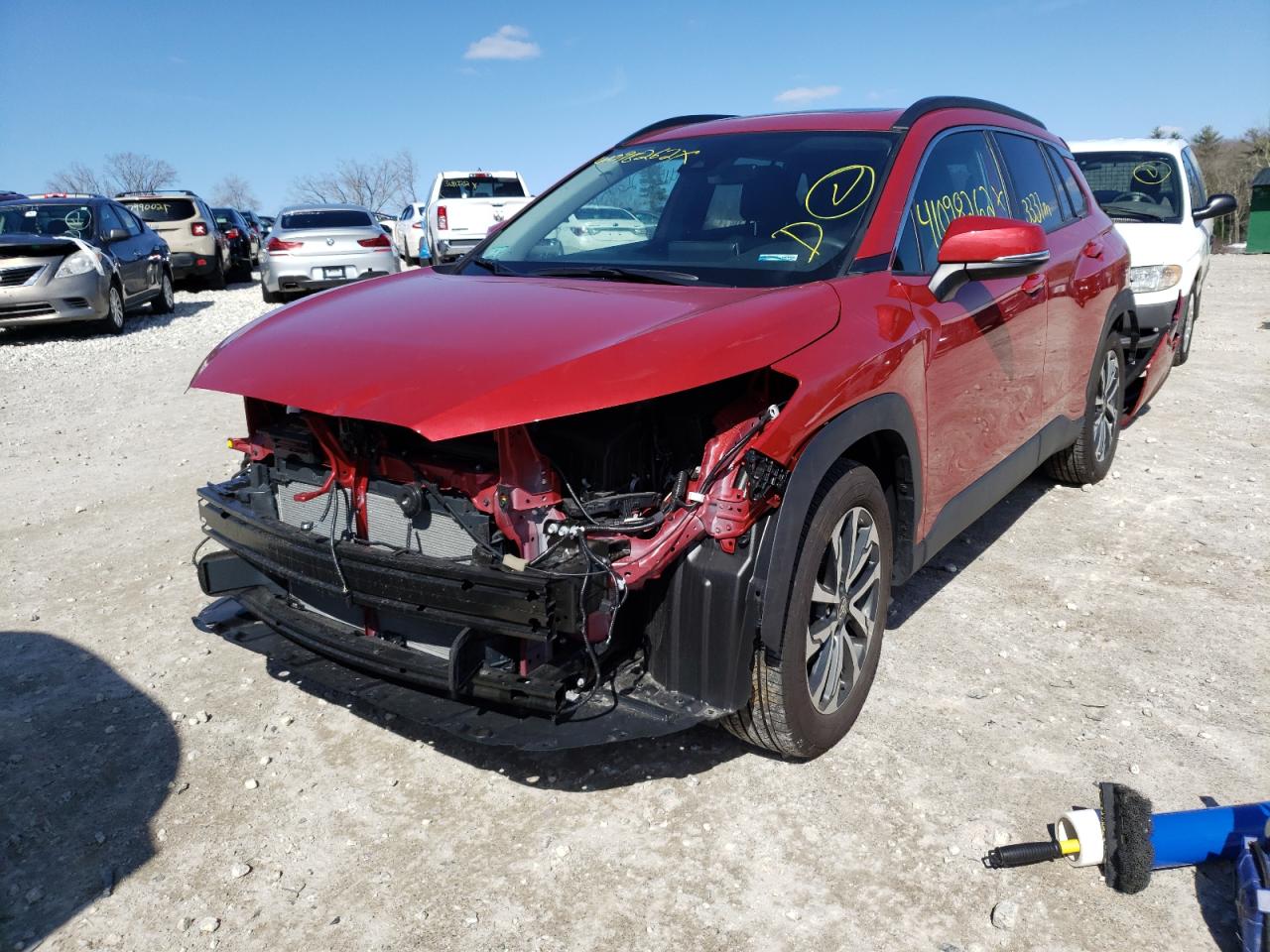 Photo 2 from auction – 2022 TOYOTA COROLLA CR with VIN 7MUDAABG5NV004263