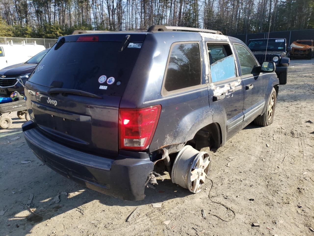 Photo 4 from auction – 2006 JEEP GRAND CHER with VIN 1J4GR48K16C205085