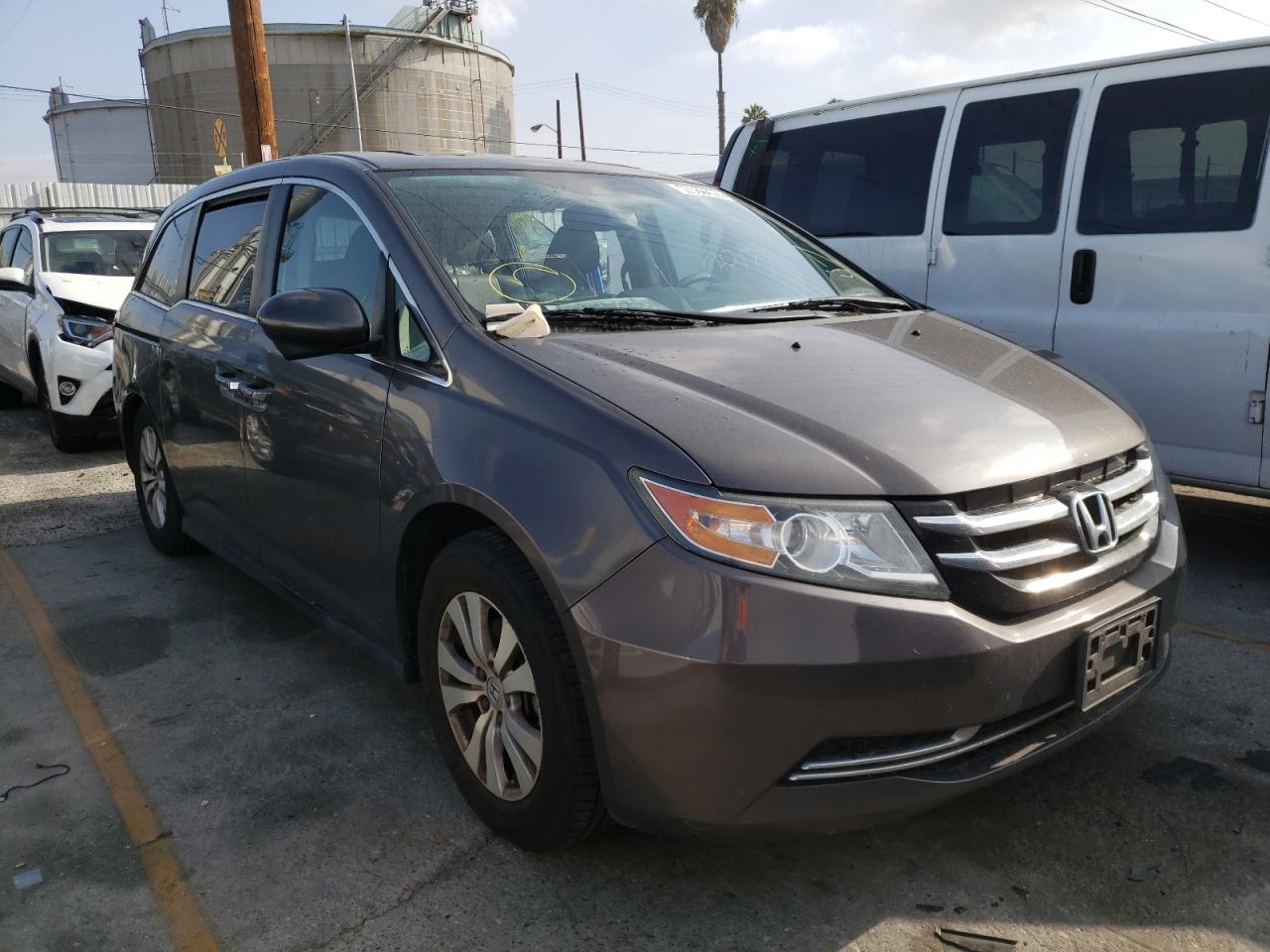 Photo 1 from auction – 2015 HONDA ODYSSEY EX with VIN 5FNRL5H69FB010248