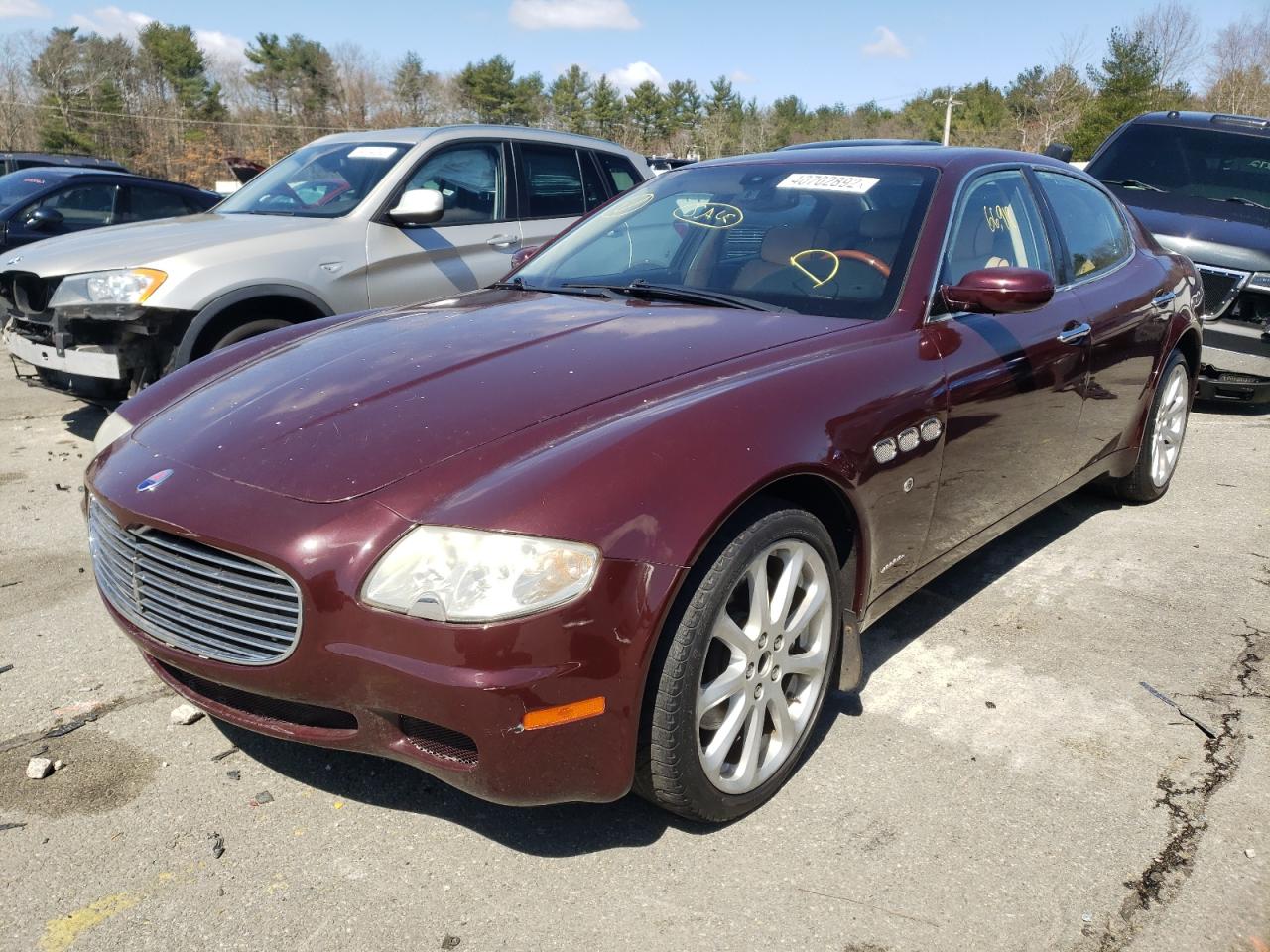 Photo 2 from auction – 2008 MASERATI QUATTROPOR with VIN ZAMFE39A380037463