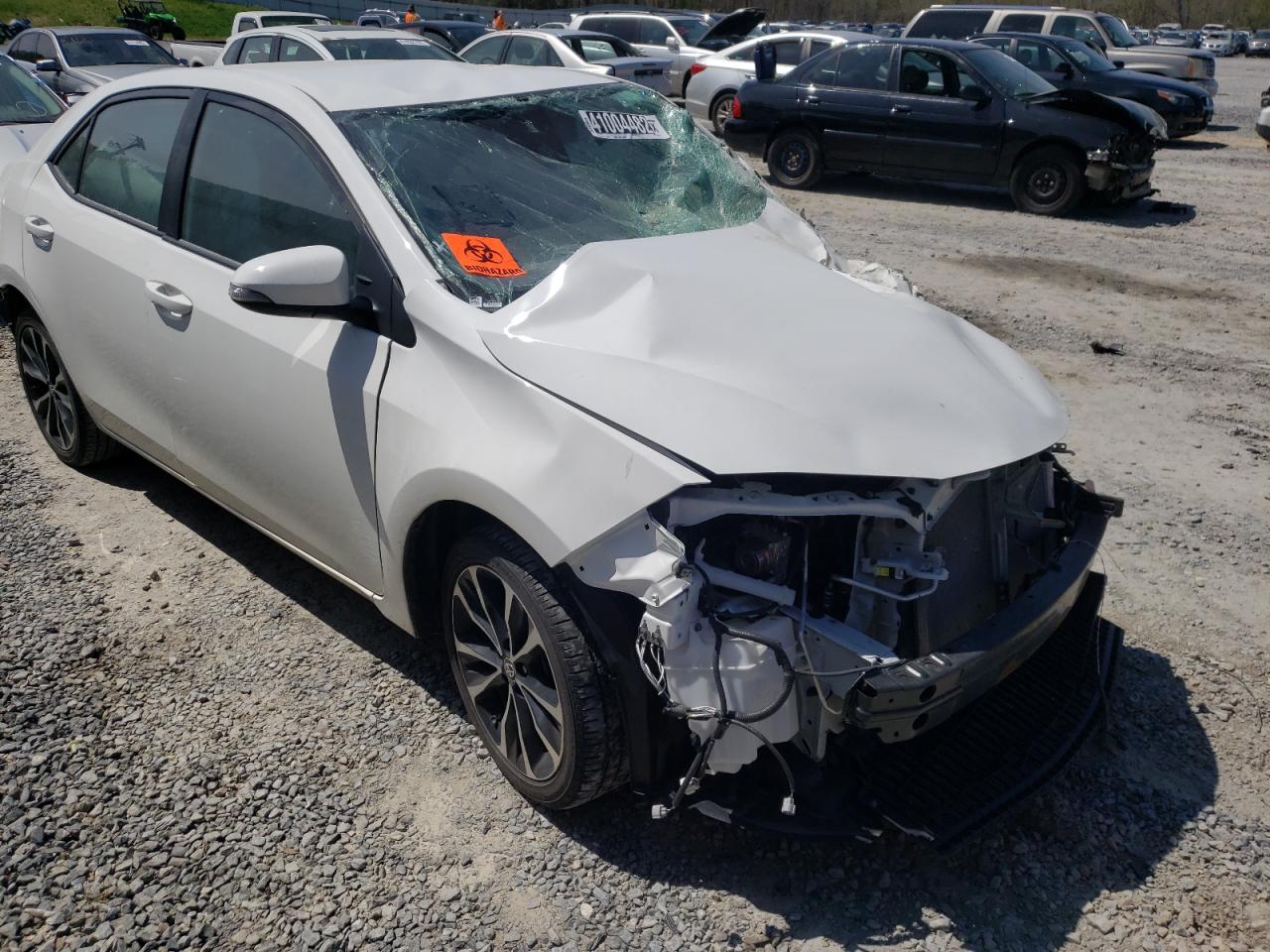 TOYOTA COROLLA L 2019 with VIN 5YFBURHE2KP917323 - Photo from auction