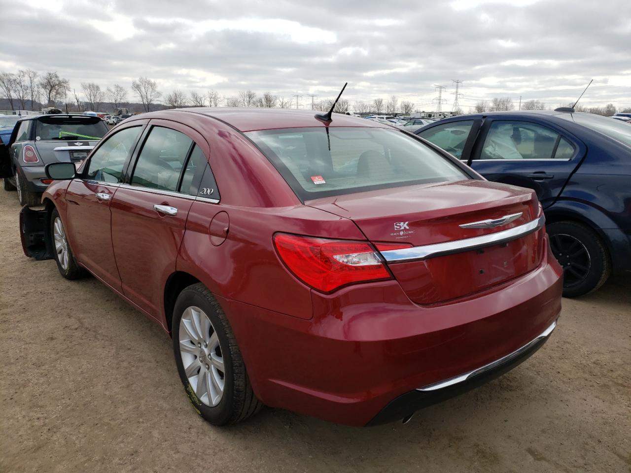 Photo 3 from auction – 2013 CHRYSLER 200 LIMITE with VIN 1C3CCBCG5DN525982