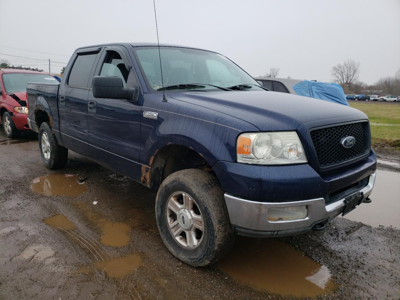 FORD F150 SUPER 2004 with VIN 1FTPW14584KC03754 - Photo from auction