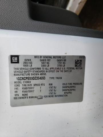 Photo 10 from auction – 2013 CHEVROLET SILVERADO with VIN 1GCNCPEX9DZ264993