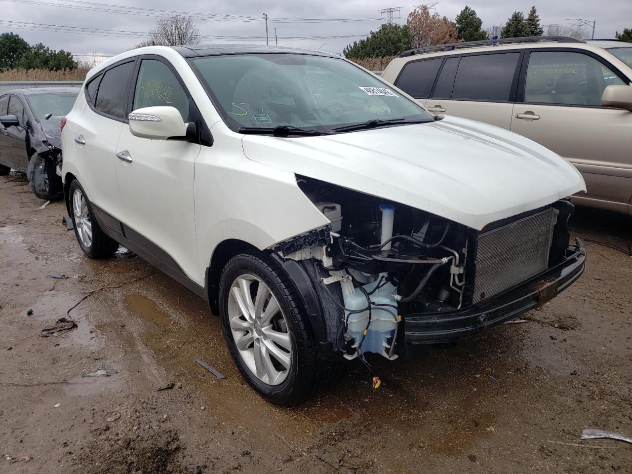 HYUNDAI TUCSON GLS 2012 with VIN KM8JUCAC4CU454263 - Photo from auction