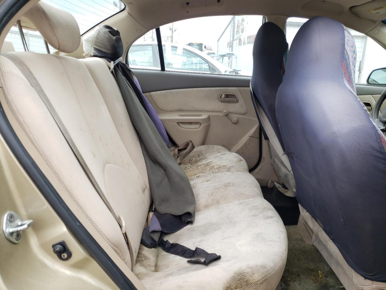 Photo 6 from auction – 2008 KIA RIO BASE with VIN KNADE123586296073