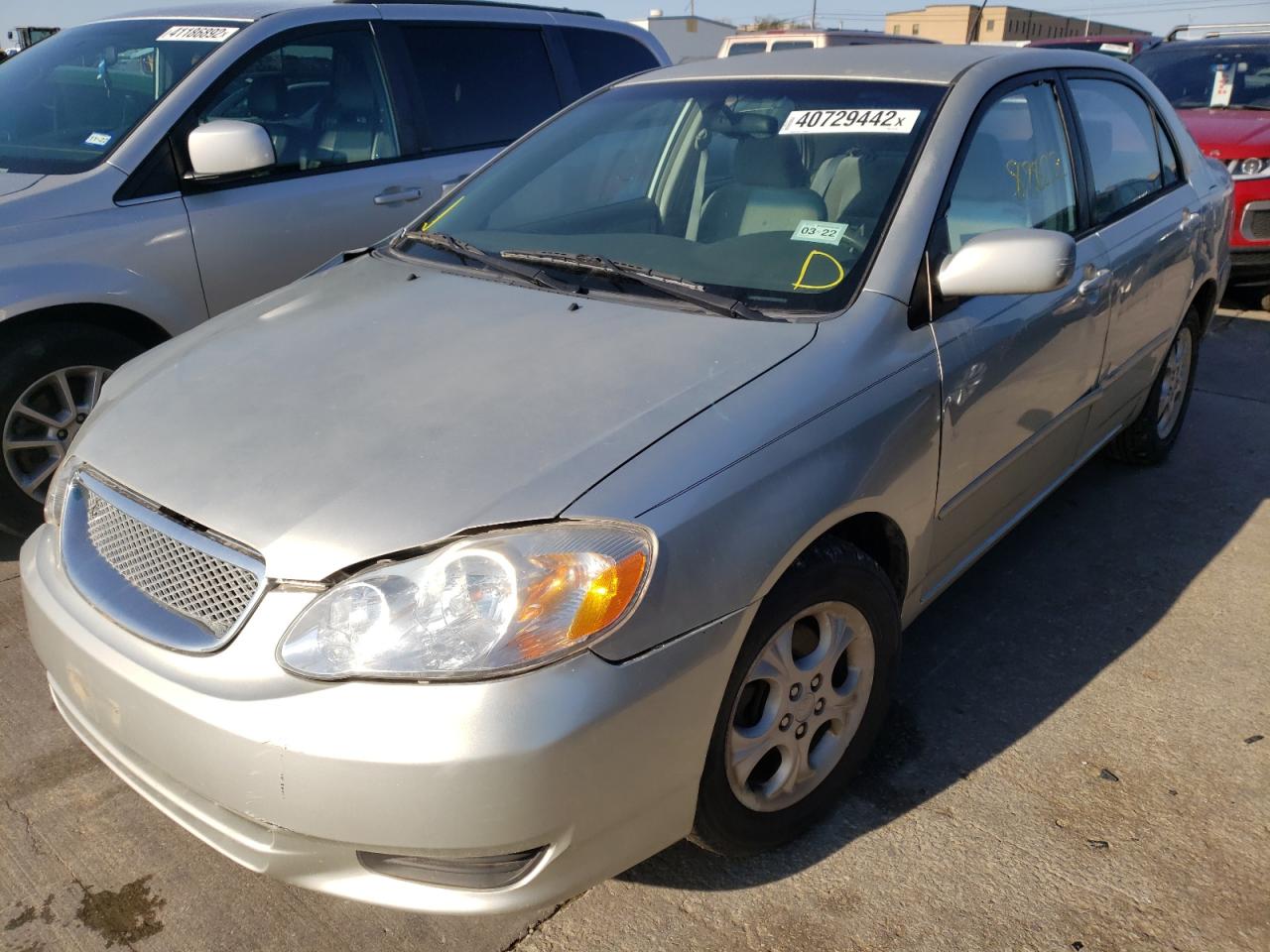 Photo 2 from auction – 2004 TOYOTA COROLLA CE with VIN 2T1BR32EX4C257140