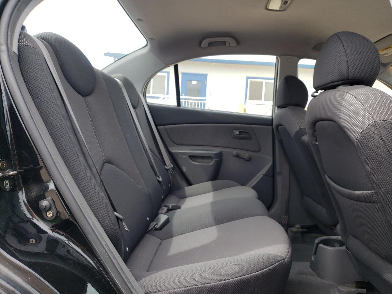 Photo 6 from auction – 2006 KIA RIO with VIN KNADE123766119375