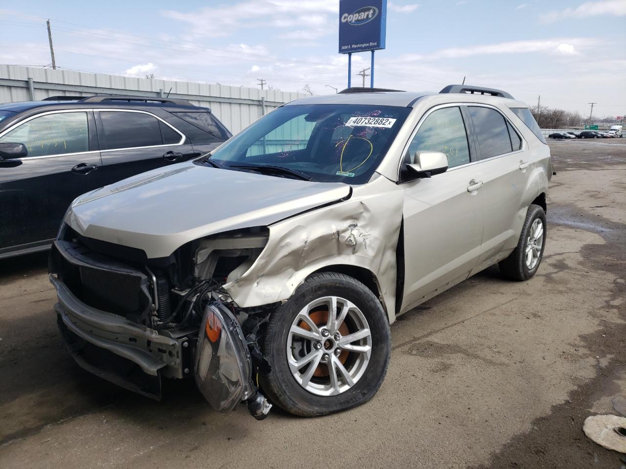 Photo 2 from auction – 2016 CHEVROLET EQUINOX LT with VIN 2GNALCEK5G1179620