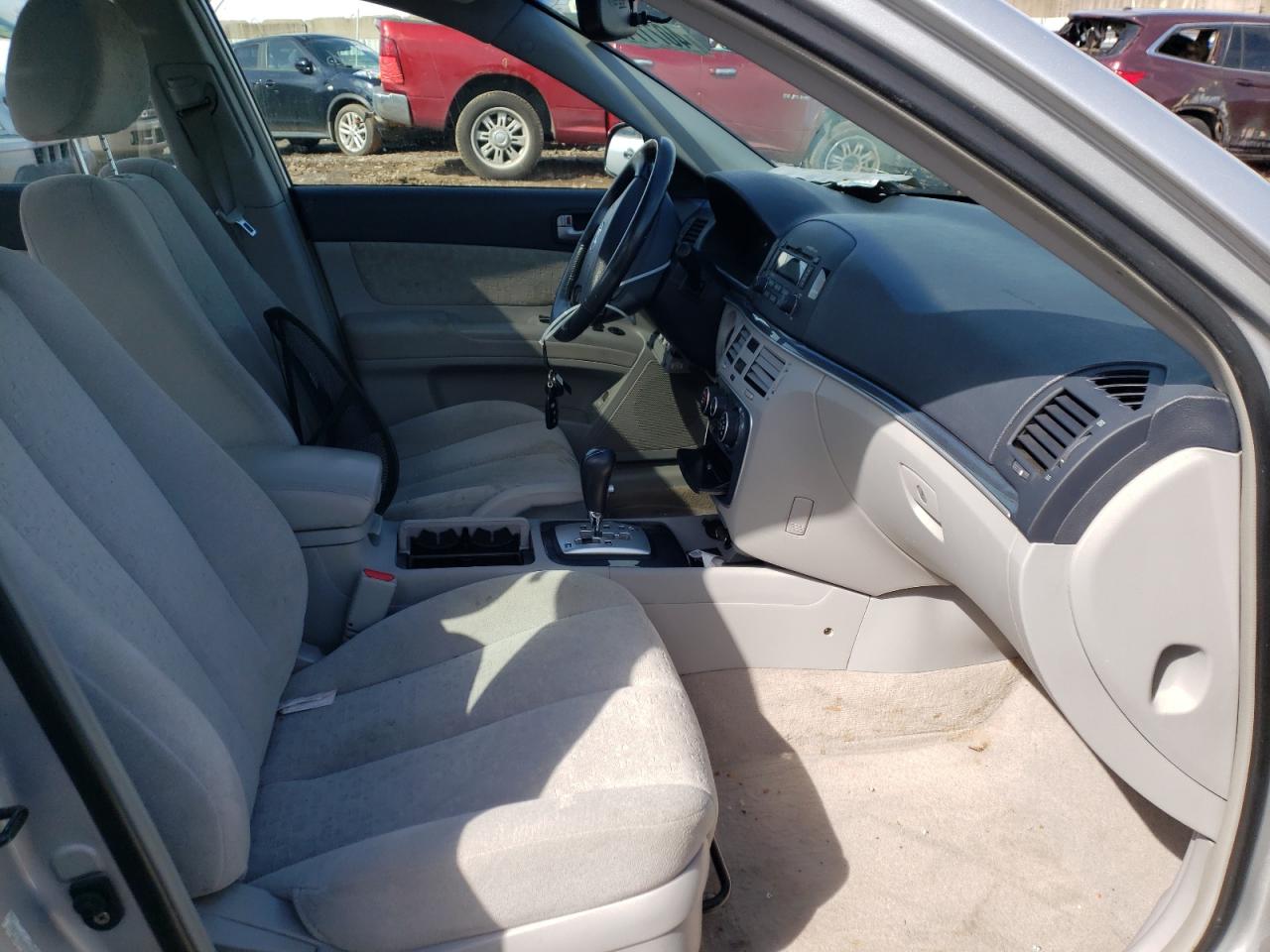 Photo 5 from auction – 2007 HYUNDAI SONATA SE with VIN 5NPEU46F57H239294