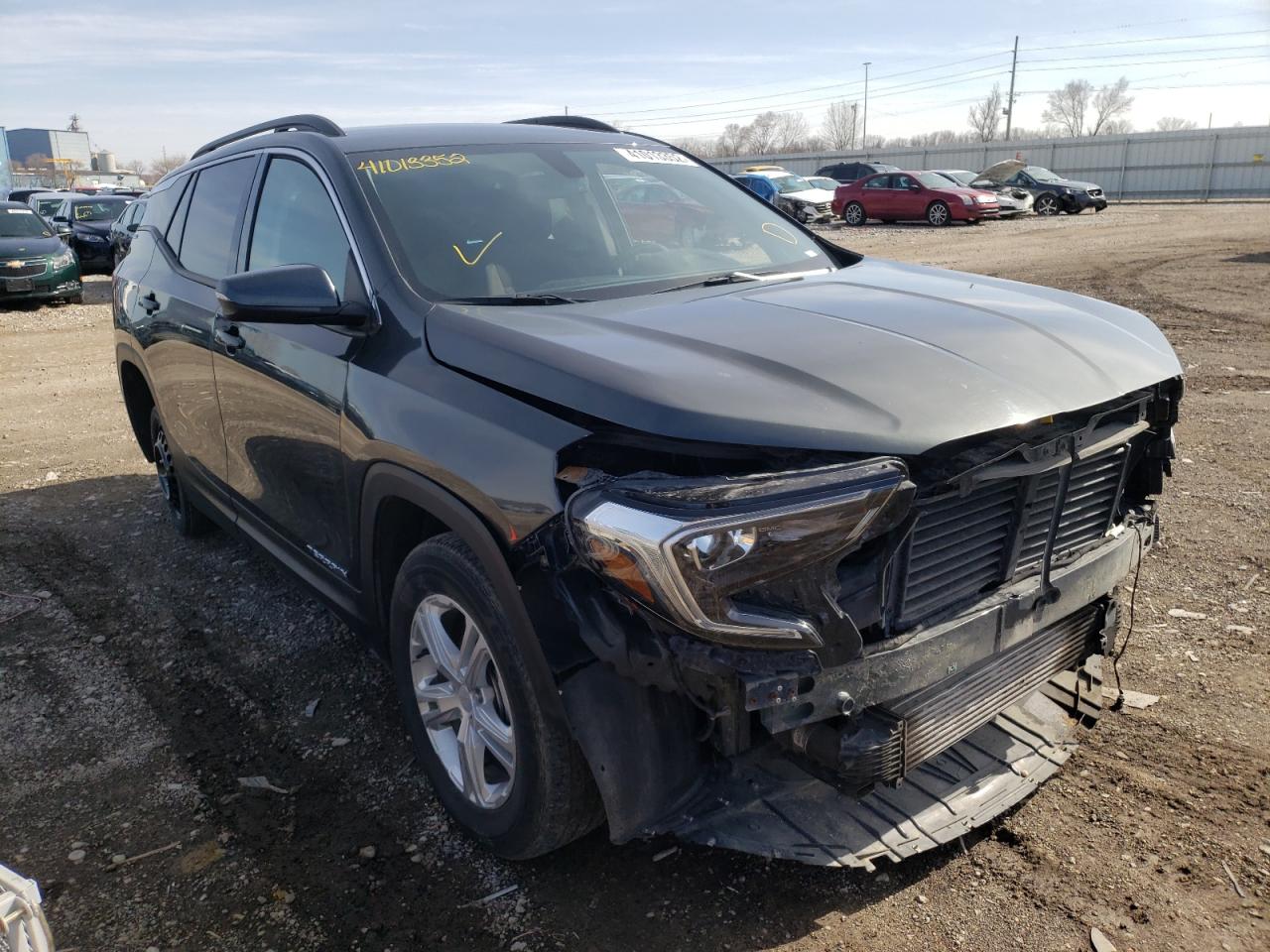 Photo 1 from auction – 2018 GMC TERRAIN SL with VIN 3GKALTEV4JL397027
