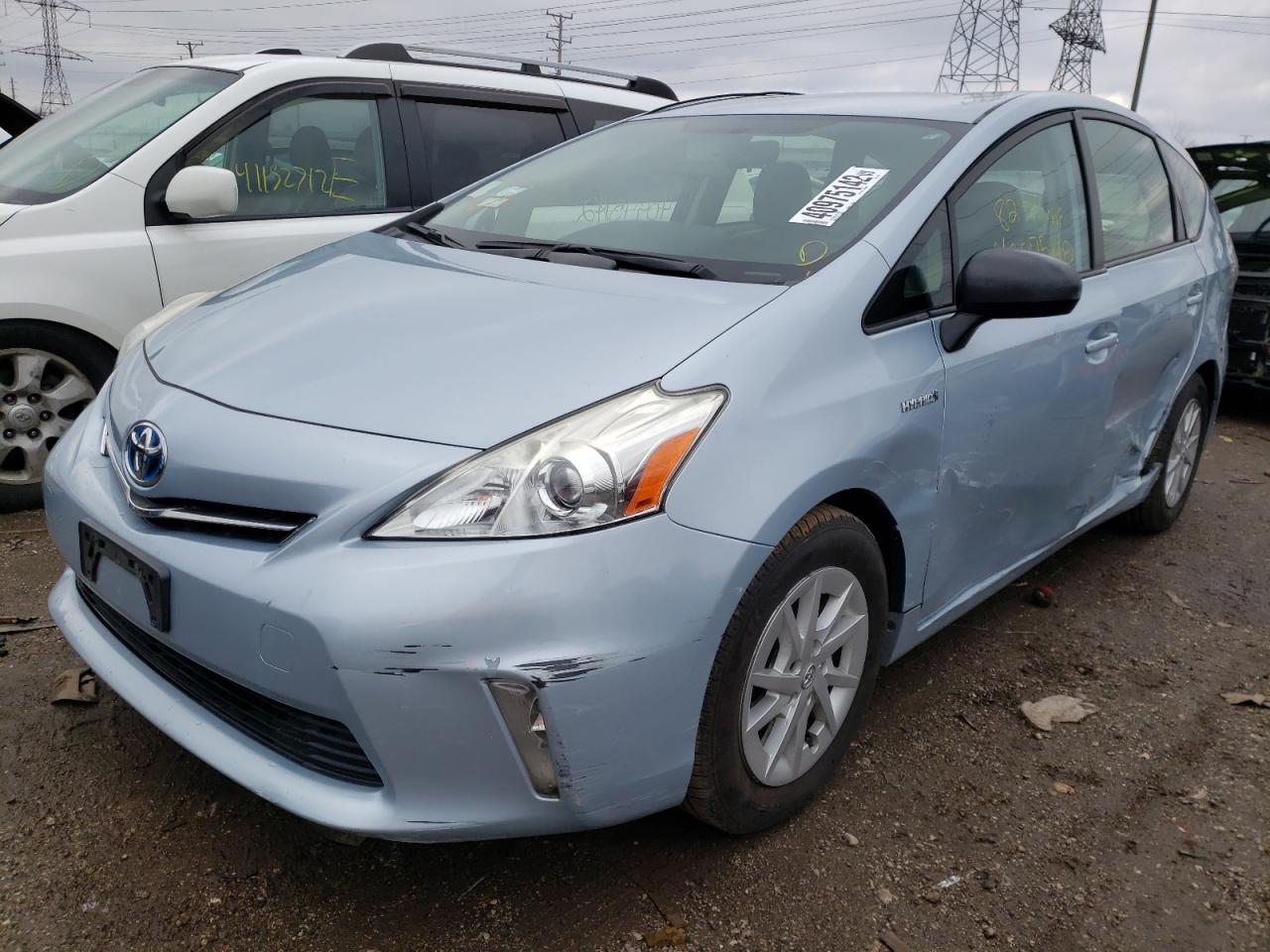 Photo 2 from auction – 2012 TOYOTA PRIUS V with VIN JTDZN3EU3C3029873