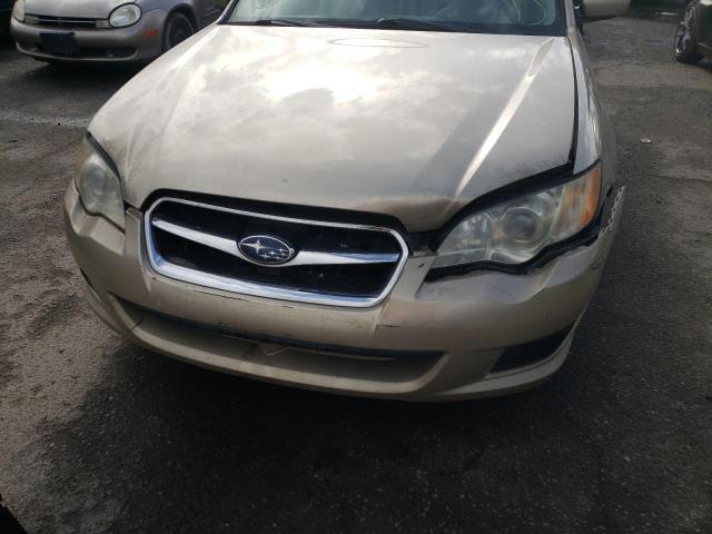 Photo 9 from auction – 2008 SUBARU LEGACY 2.5 with VIN 4S3BL616586207689